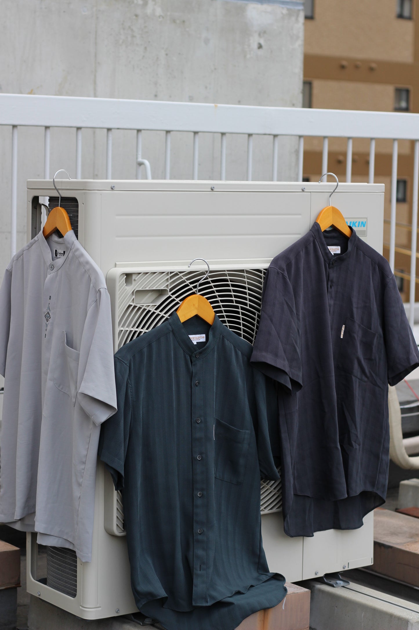 Men's Stand Collar Short Sleeve Shirt x12点