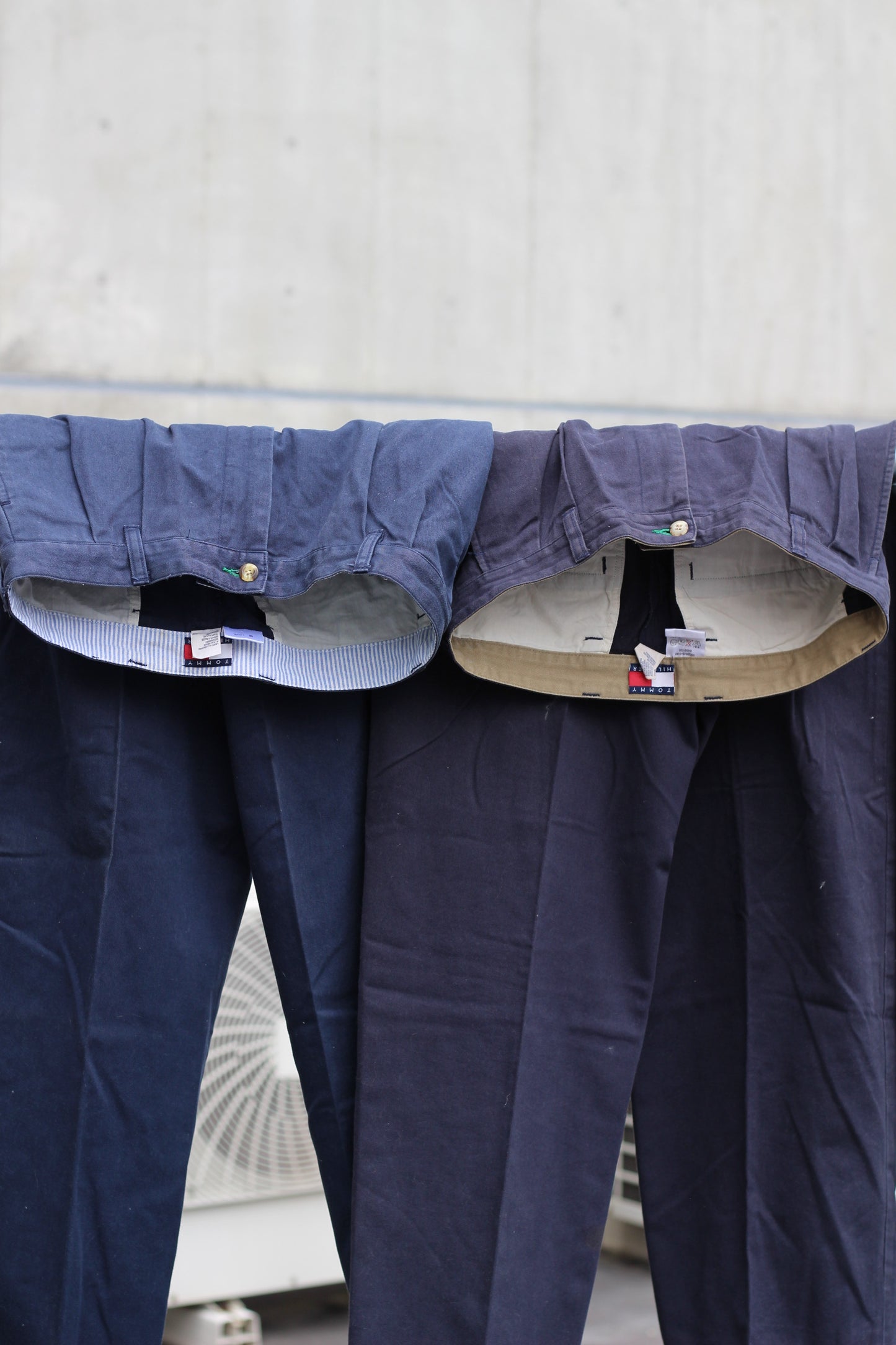 90's Tommy Hilfiger Navy wide Bottoms x4点