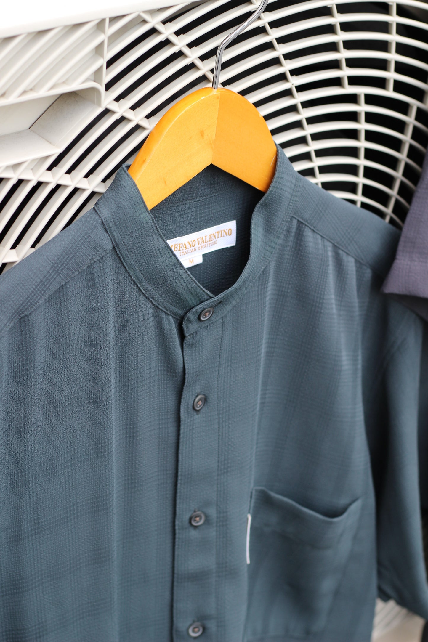 Men's Stand Collar Short Sleeve Shirt x12点