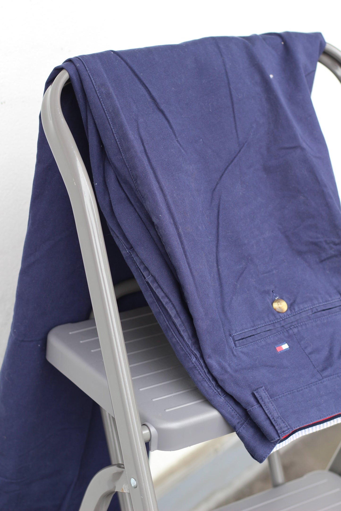 90's Tommy Hilfiger Navy wide Bottoms x4点