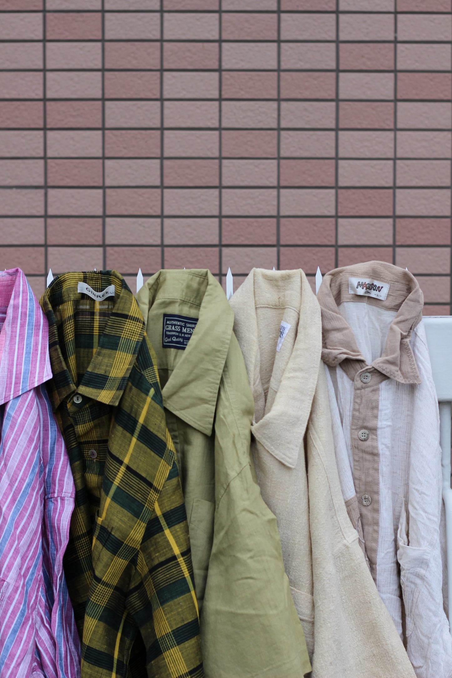 Men's Linen Short Sleeve Shirt x10点