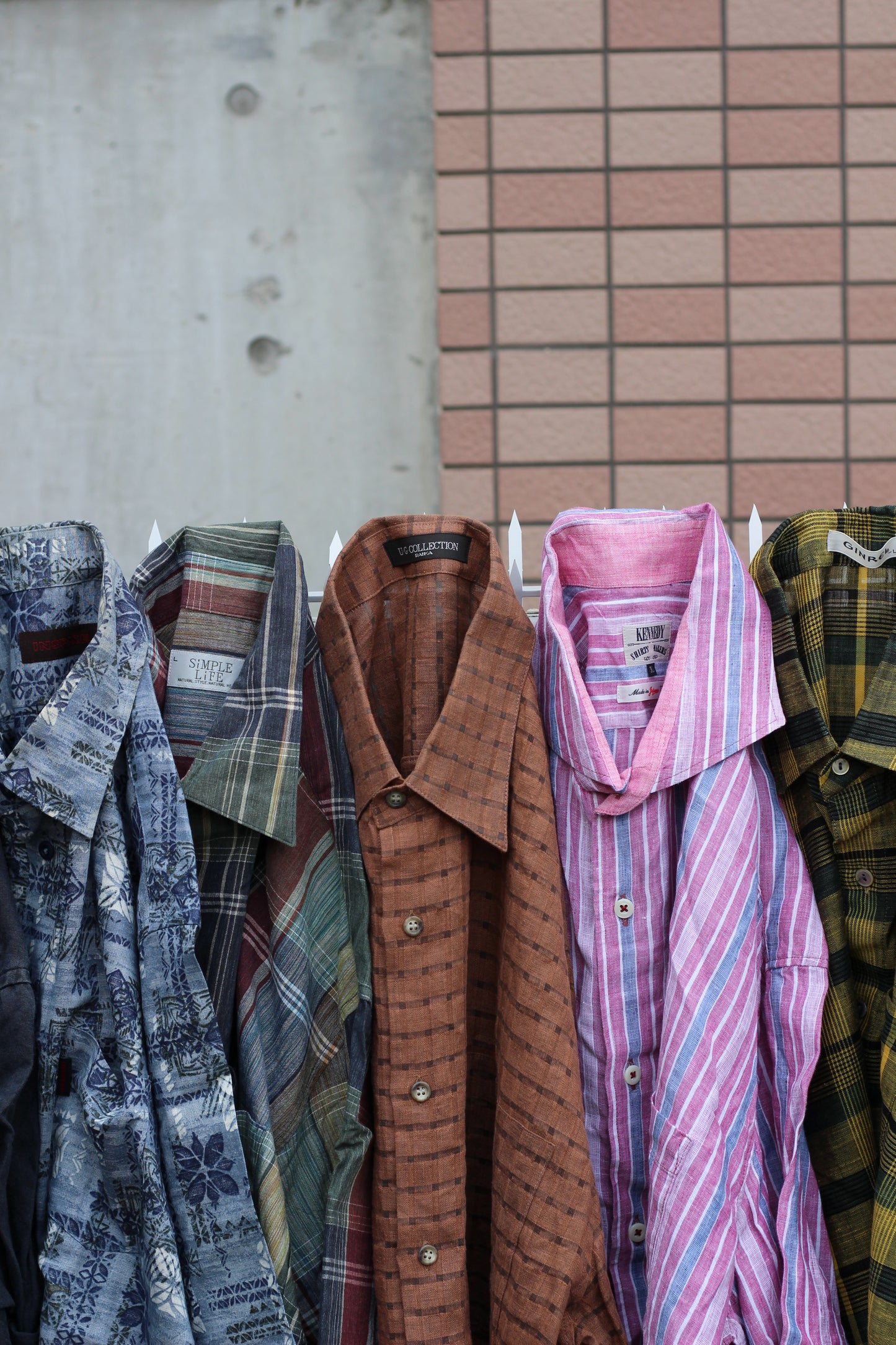 Men's Linen Short Sleeve Shirt x10点