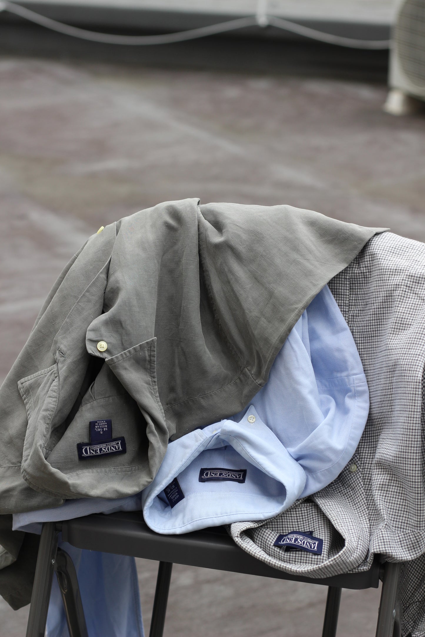 New vintage 90's 00's Nautica & Lands End Shirt x8点