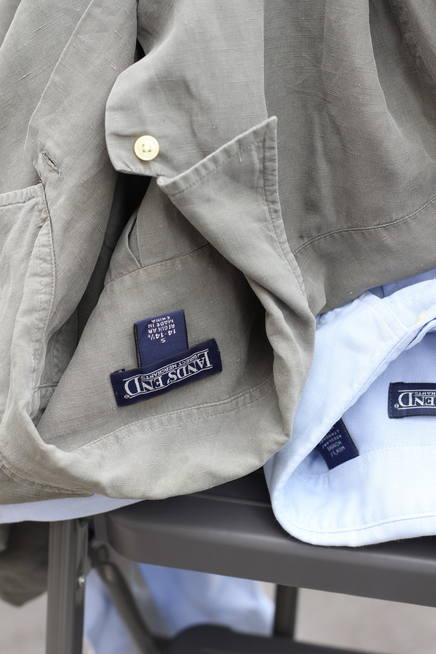 New vintage 90's 00's Nautica & Lands End Shirt x8点