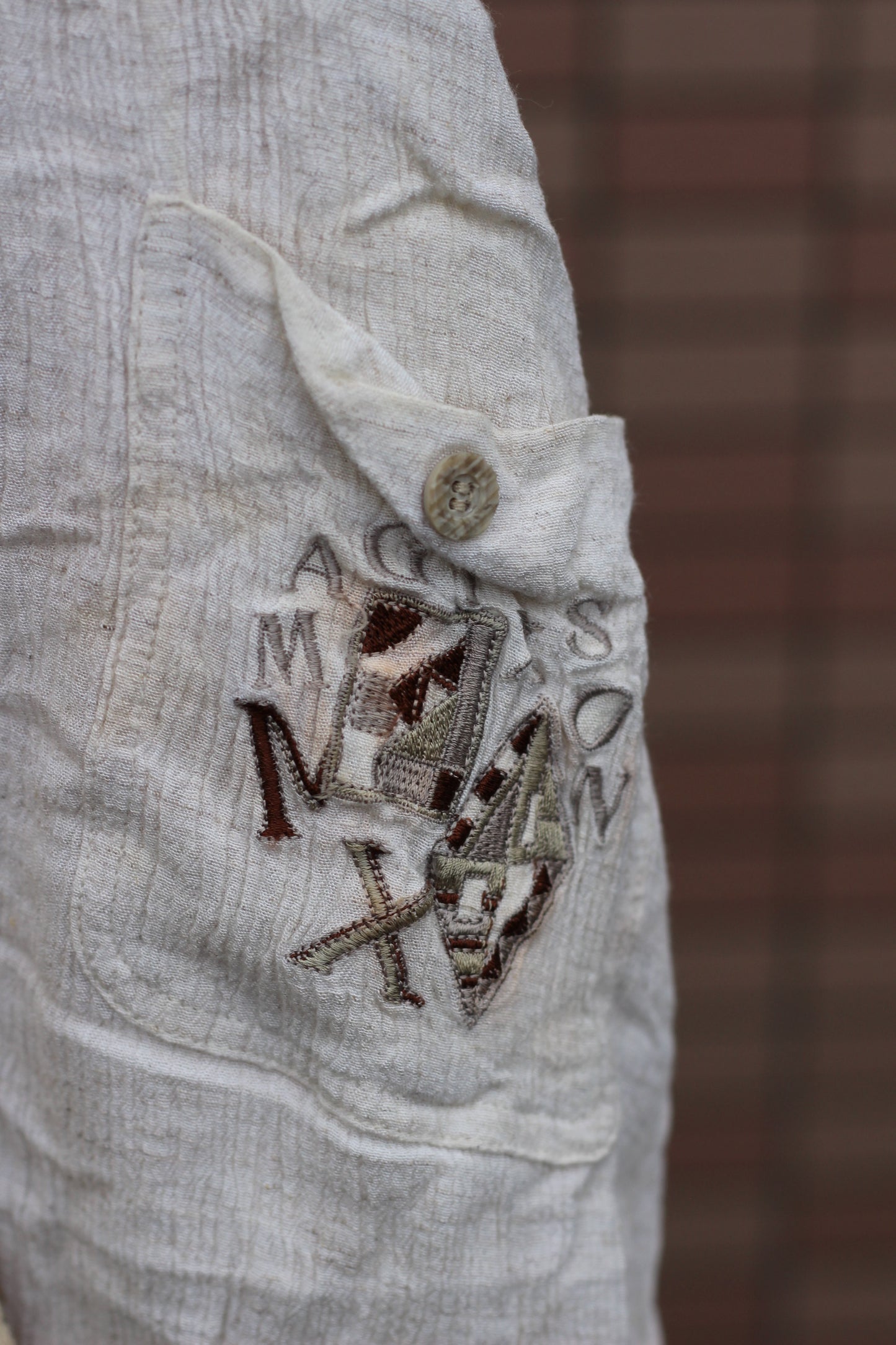 Men's Linen Short Sleeve Shirt x10点