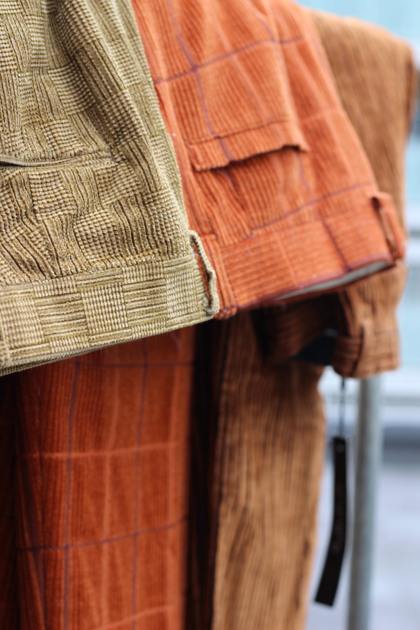 Men's Wide Design Corduroy Bottoms x4点