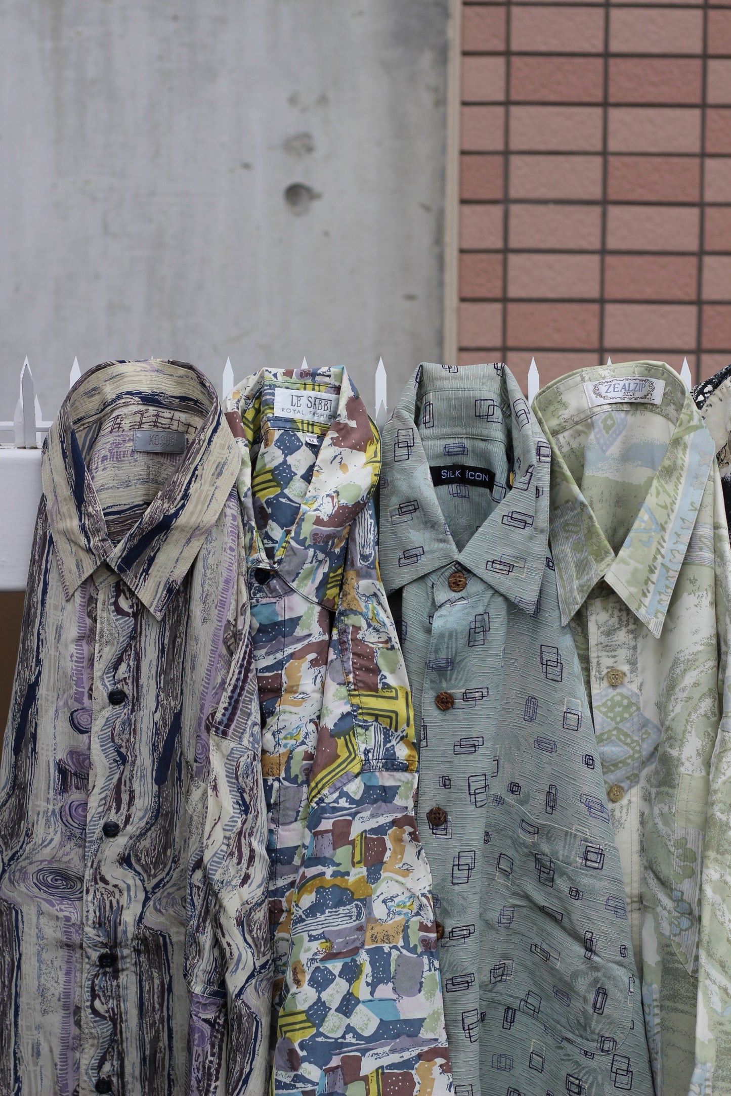 Men's Silk Short Sleeve Shirt x9点