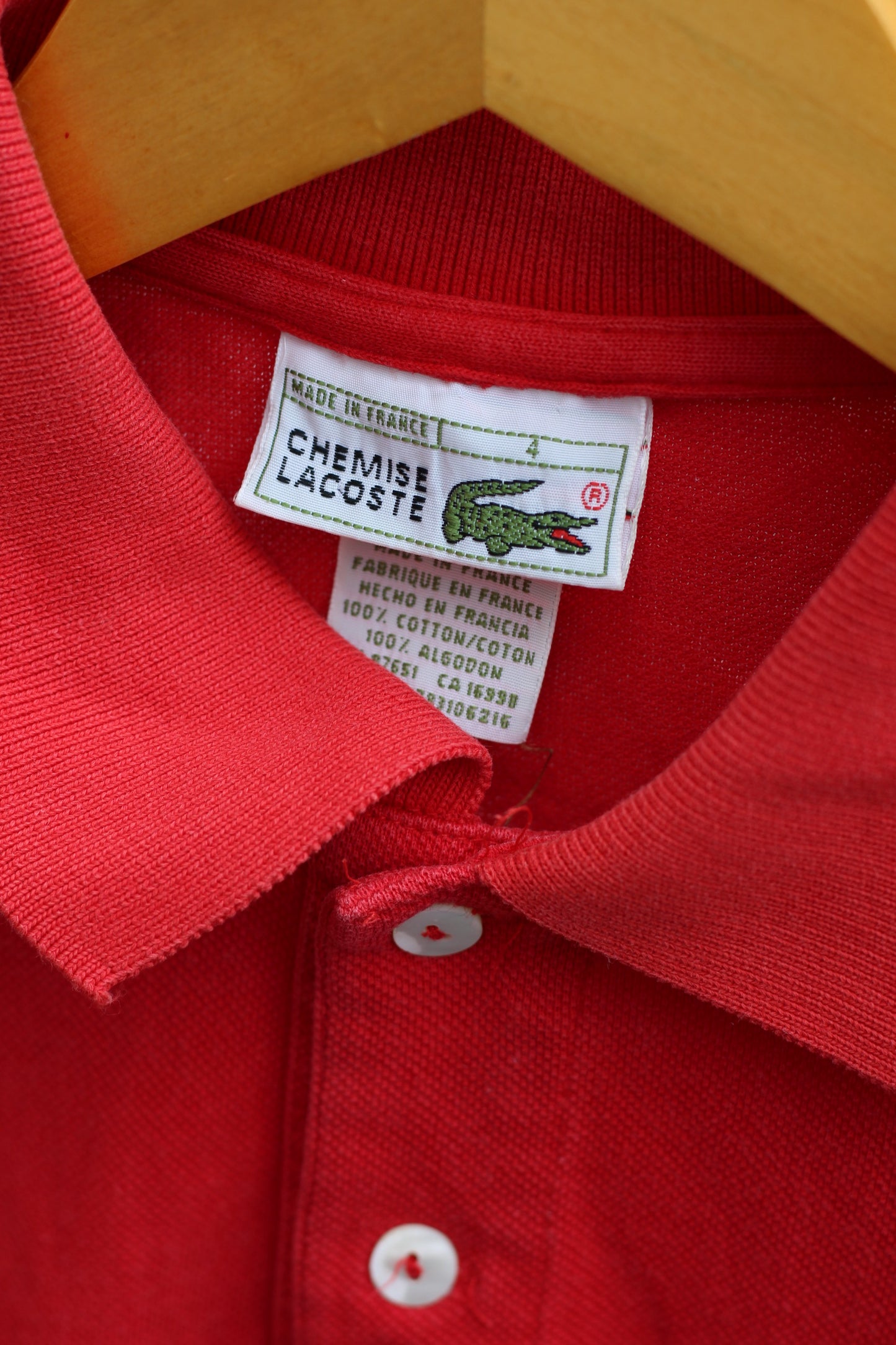 Vintage Made In France Lacoste Polo Shirt x2点