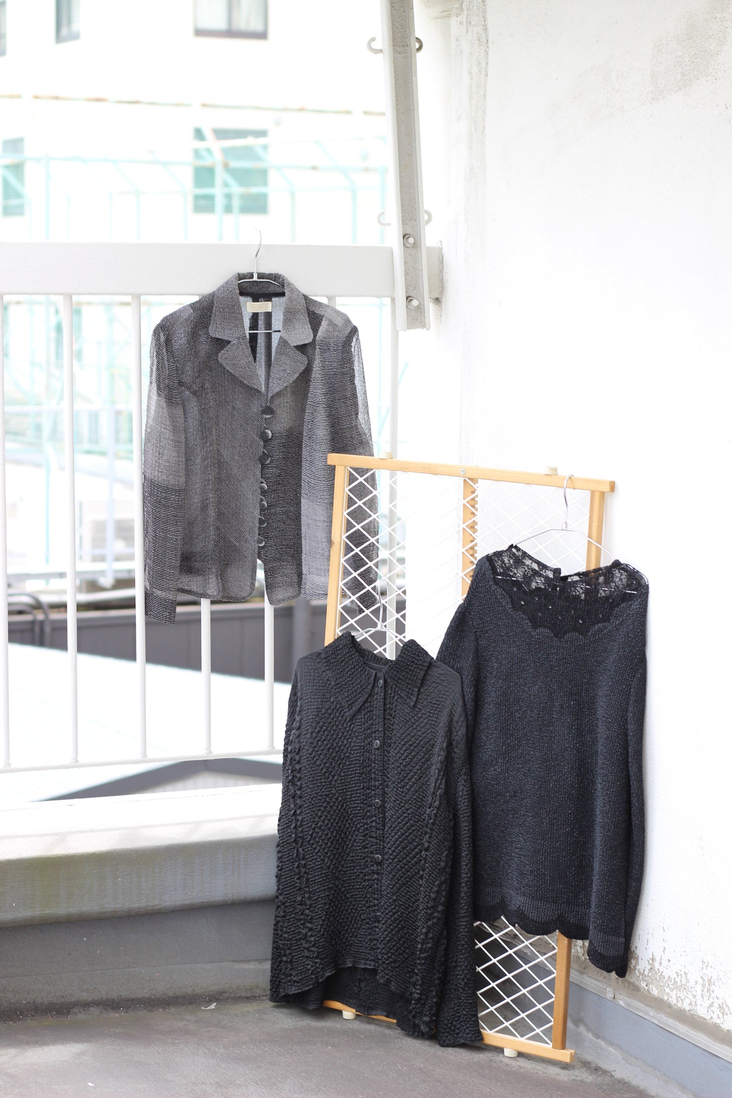 Vintage Popcorn & Waffle Tops x7点