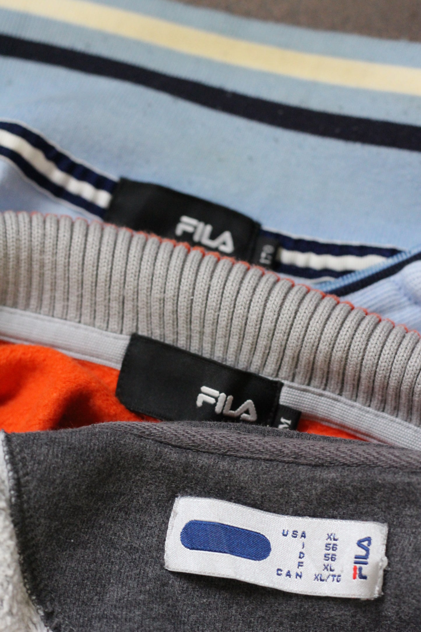 90-00's FILA Half-Zip Sweatshirt x3点