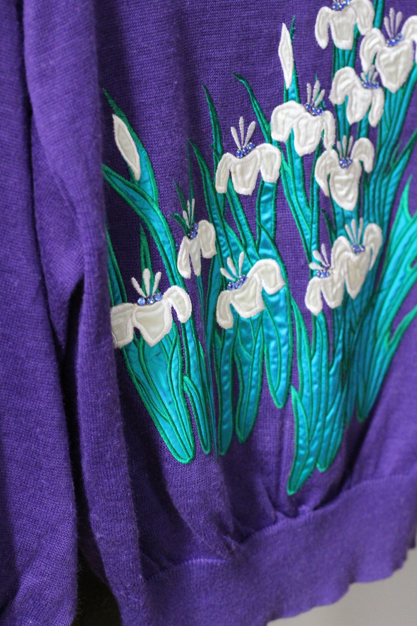 Vintage Flower Design Knit x3点