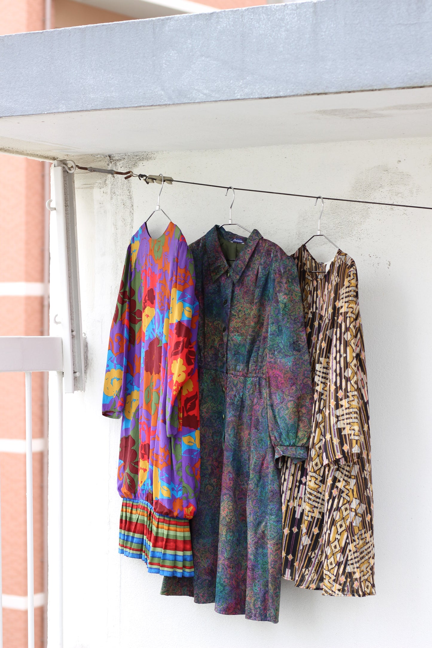 Vintage Design Long Sleeve One-Piece x10点
