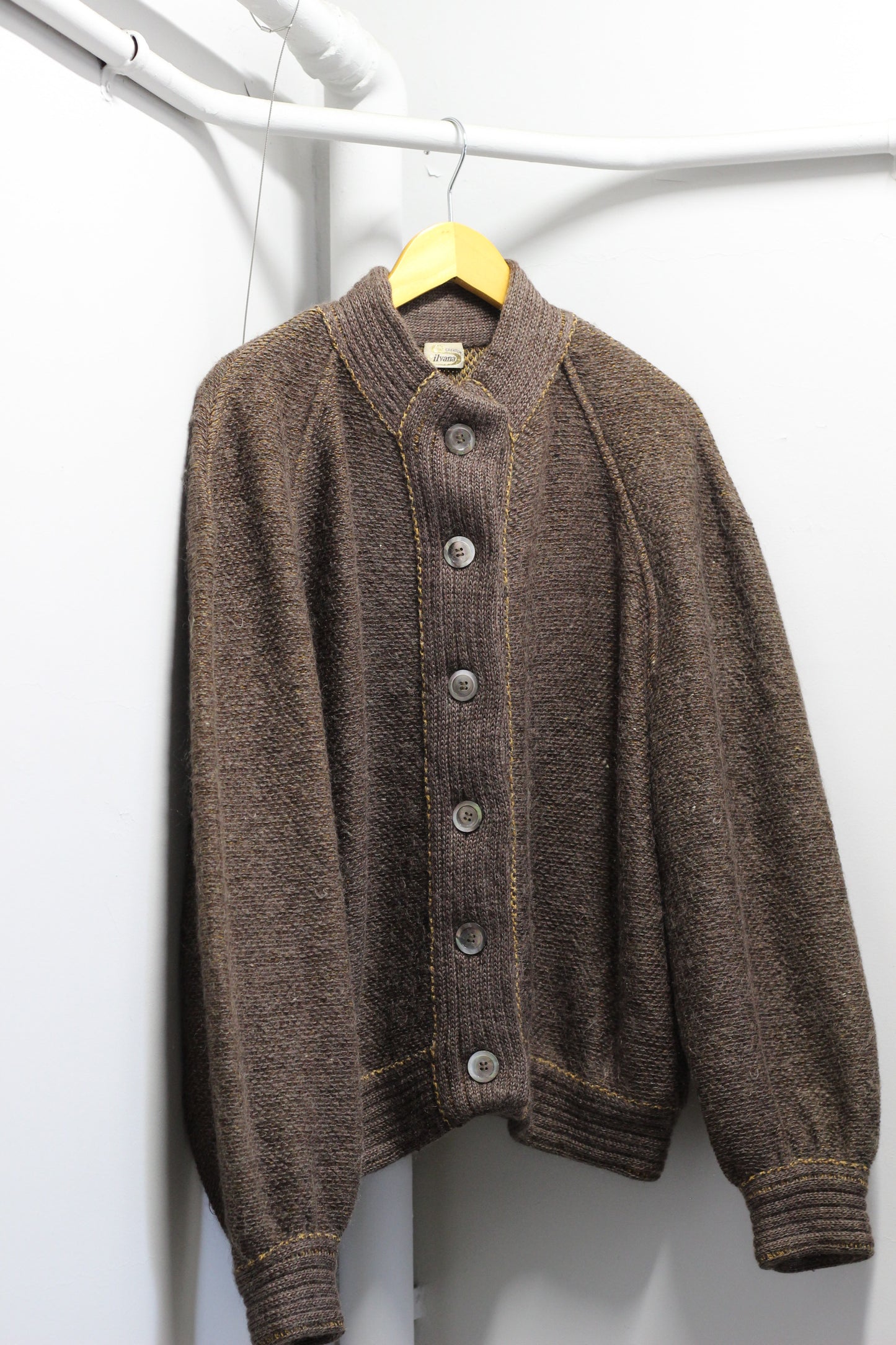 Vintage Brown Knit & Cardigan x2点