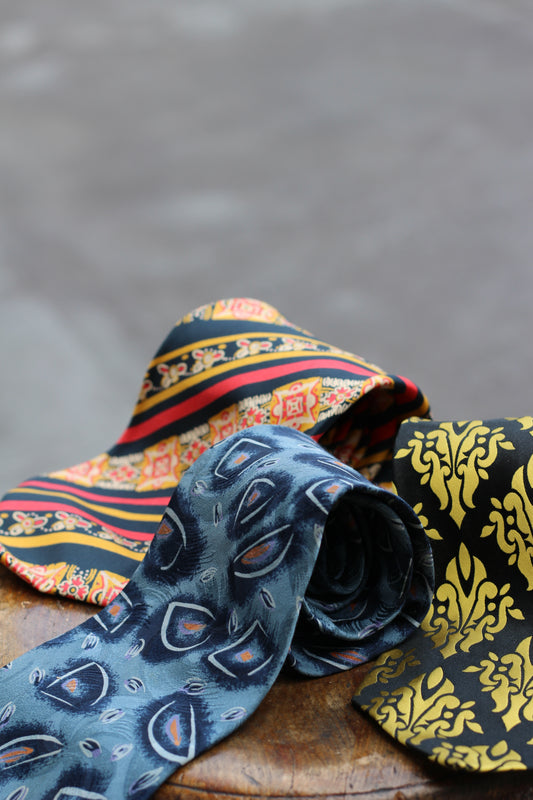 Vintage pattern design Tie x12点