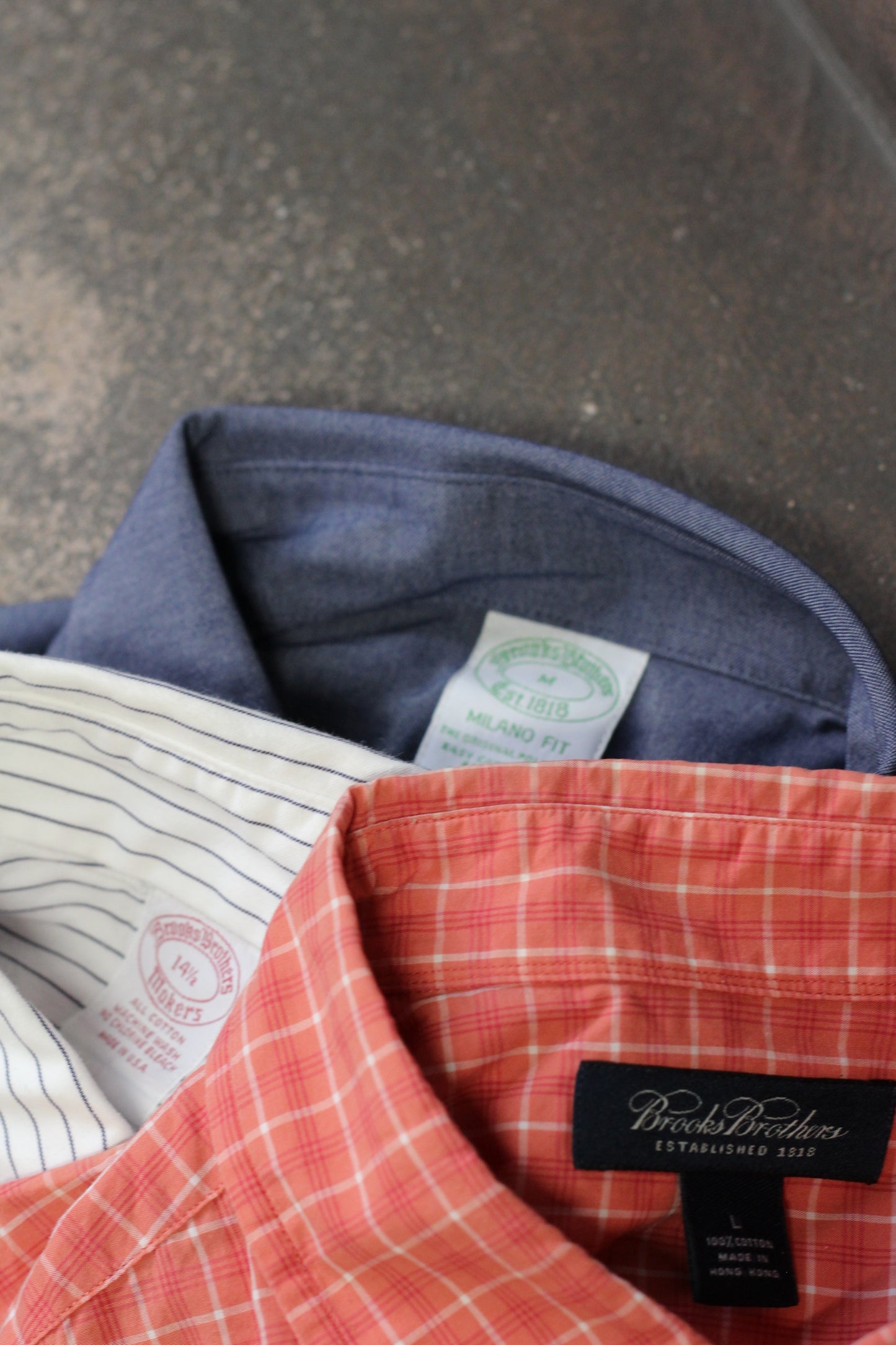 Brooks Brothers Short Sleeve Shirt x3点
