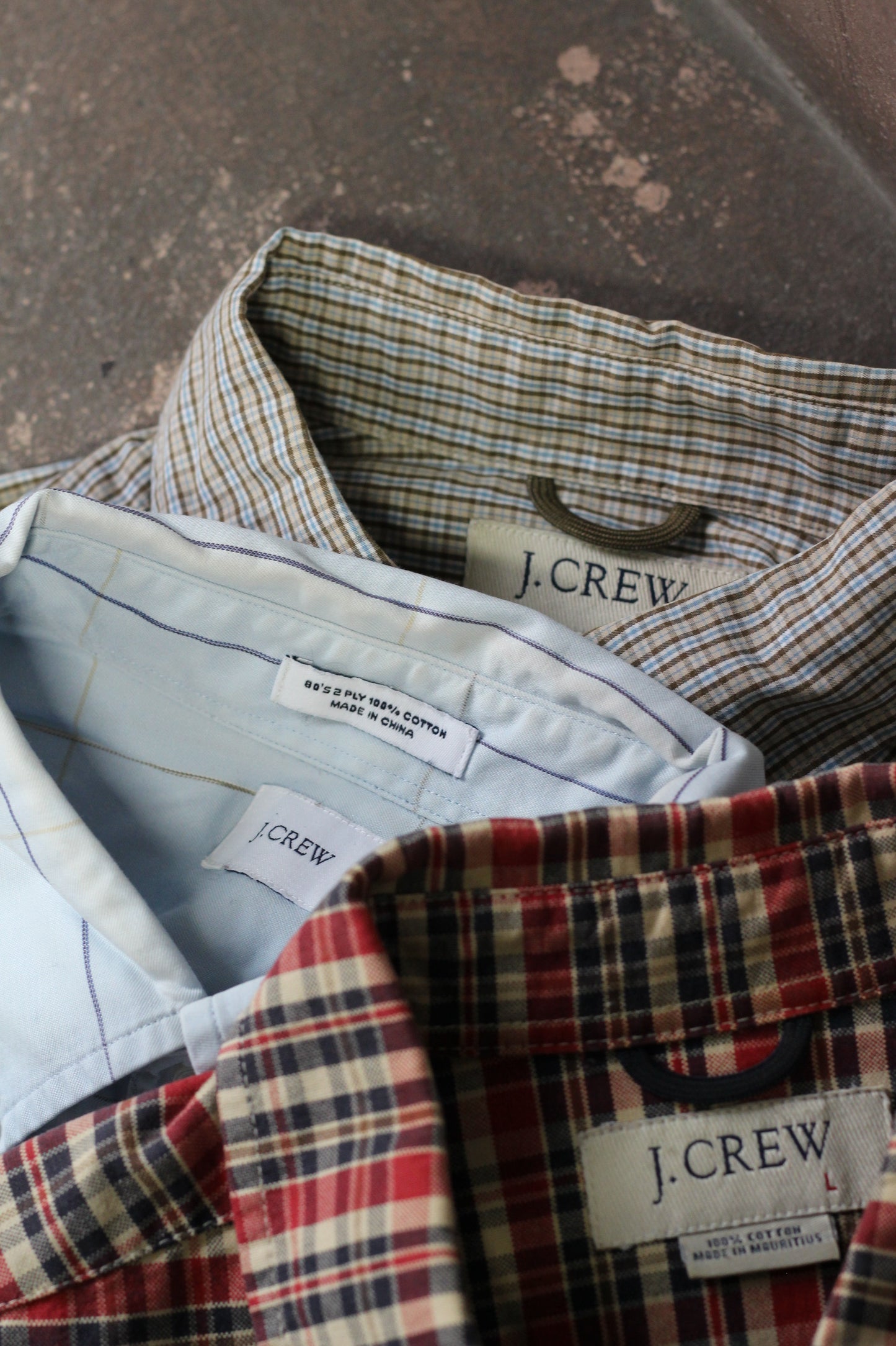 J.Crew Check Short Sleeve Shirt x3点