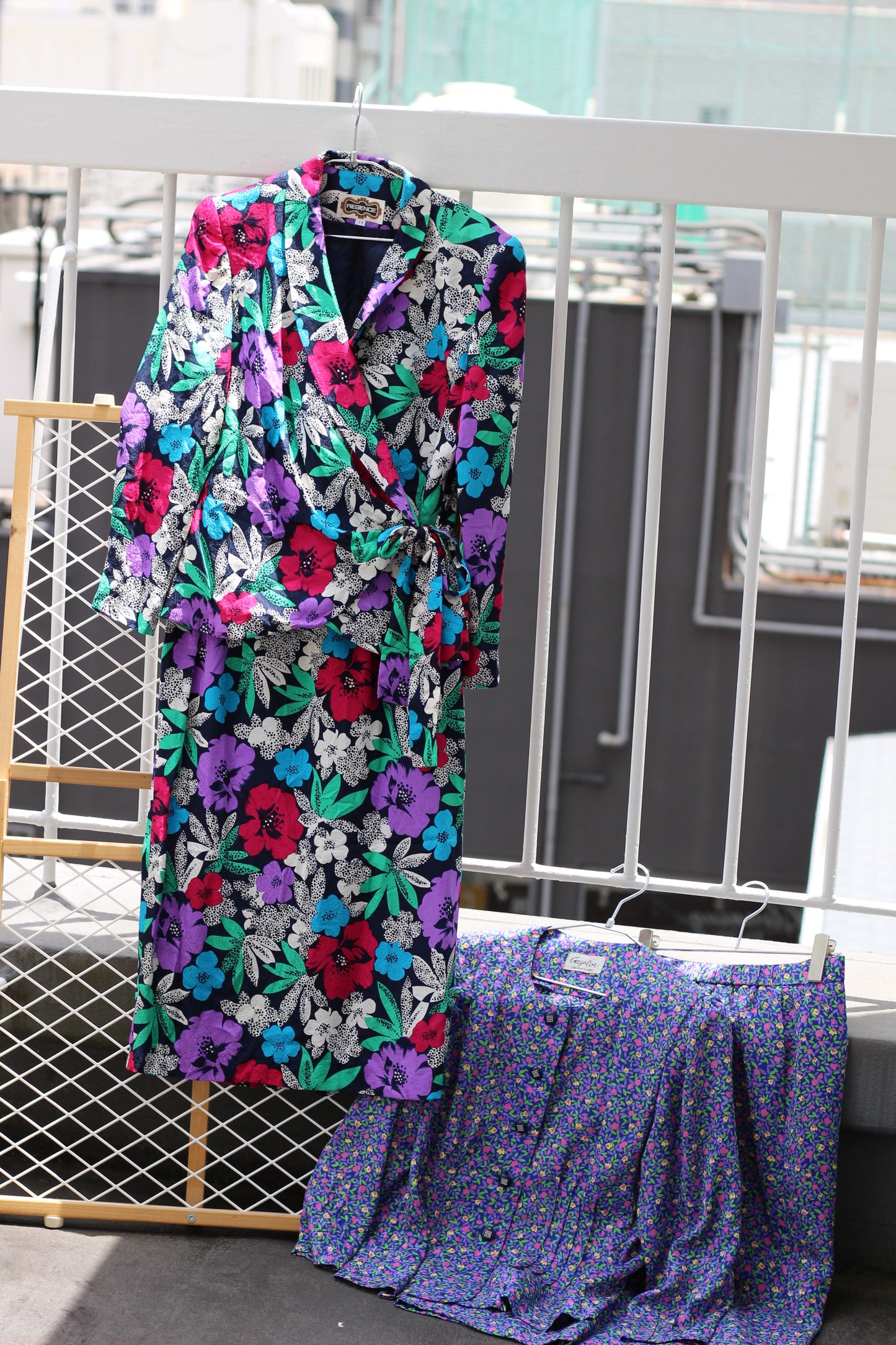 Vintage Flower Long Sleeve Set up x3点