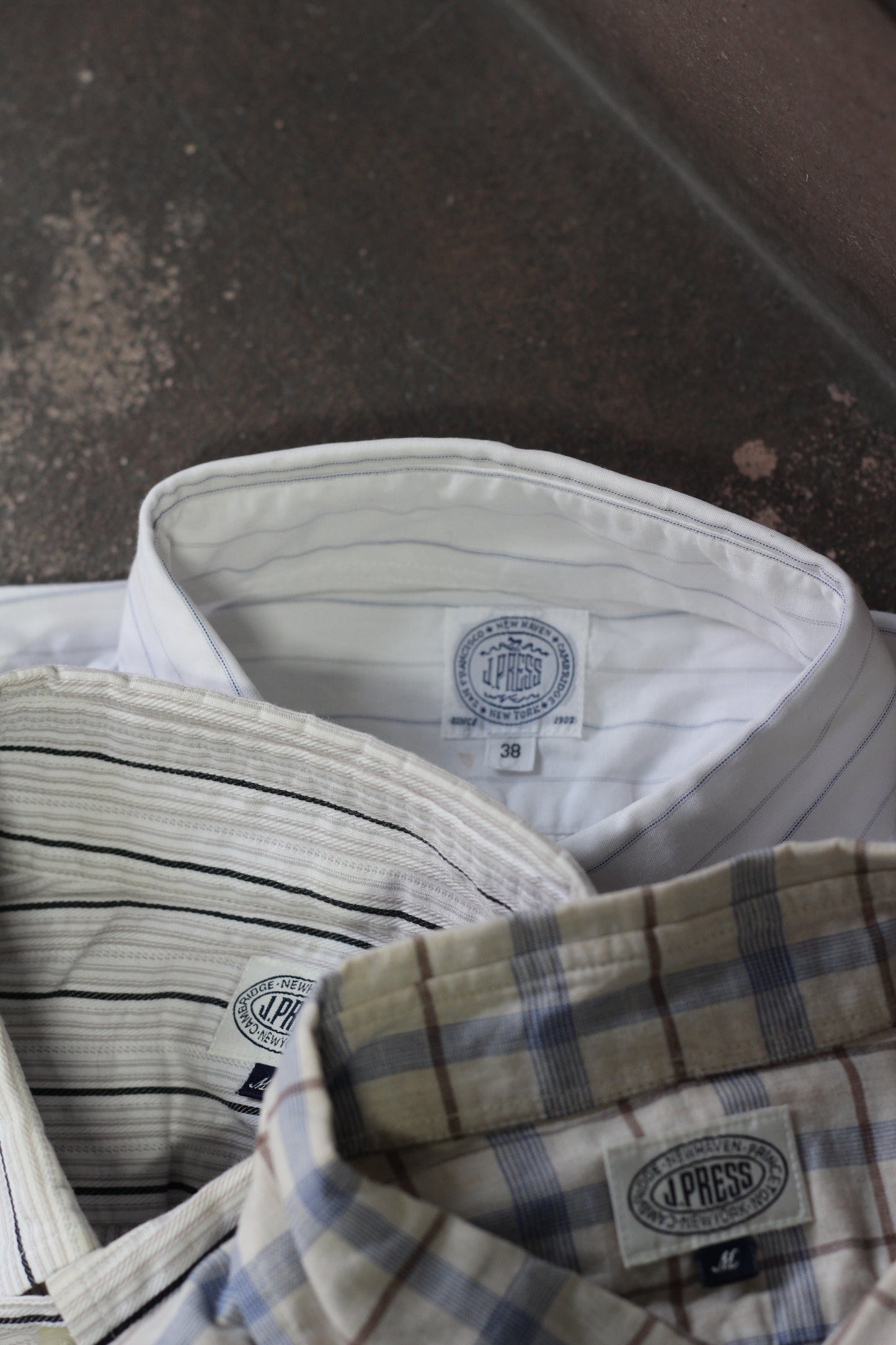 J. Press Short Sleeve Shirt x3点