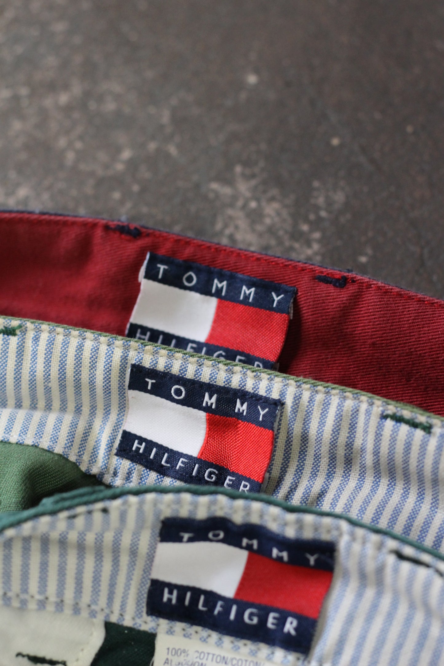 90's Tommy Hilfiger Shorts x3点