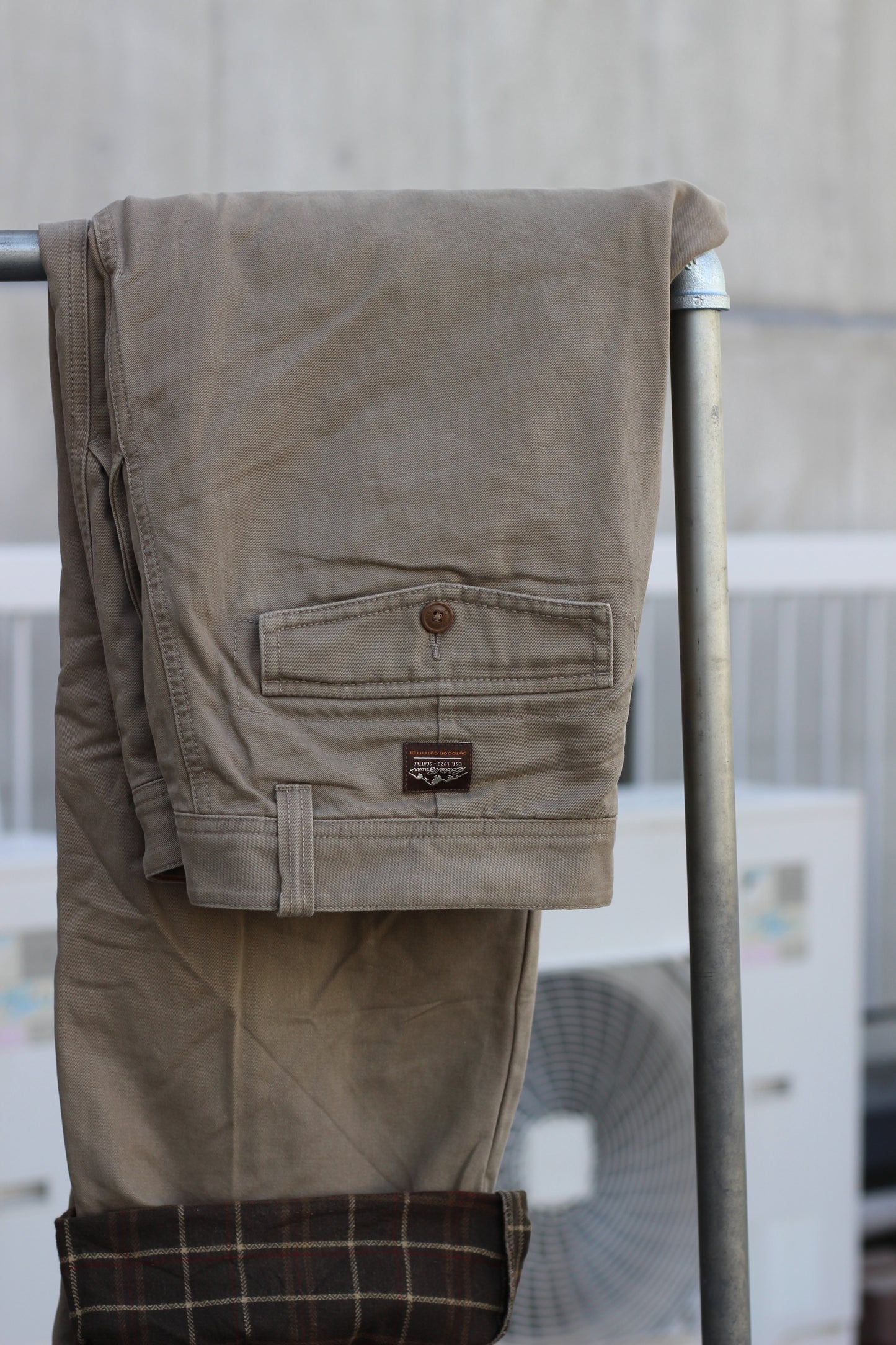 Eddie Bauer Check-Lined Wide Leg Bottoms x3点
