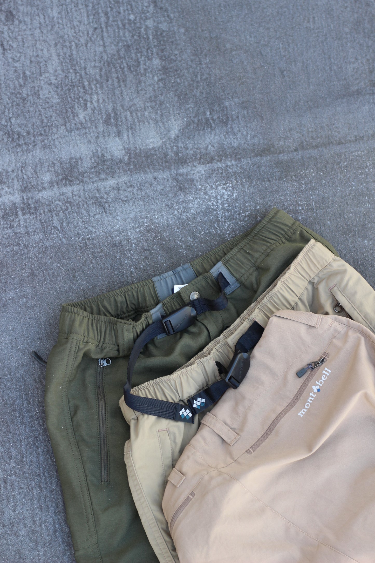 mont-Bell Outdoor Bottoms x4点