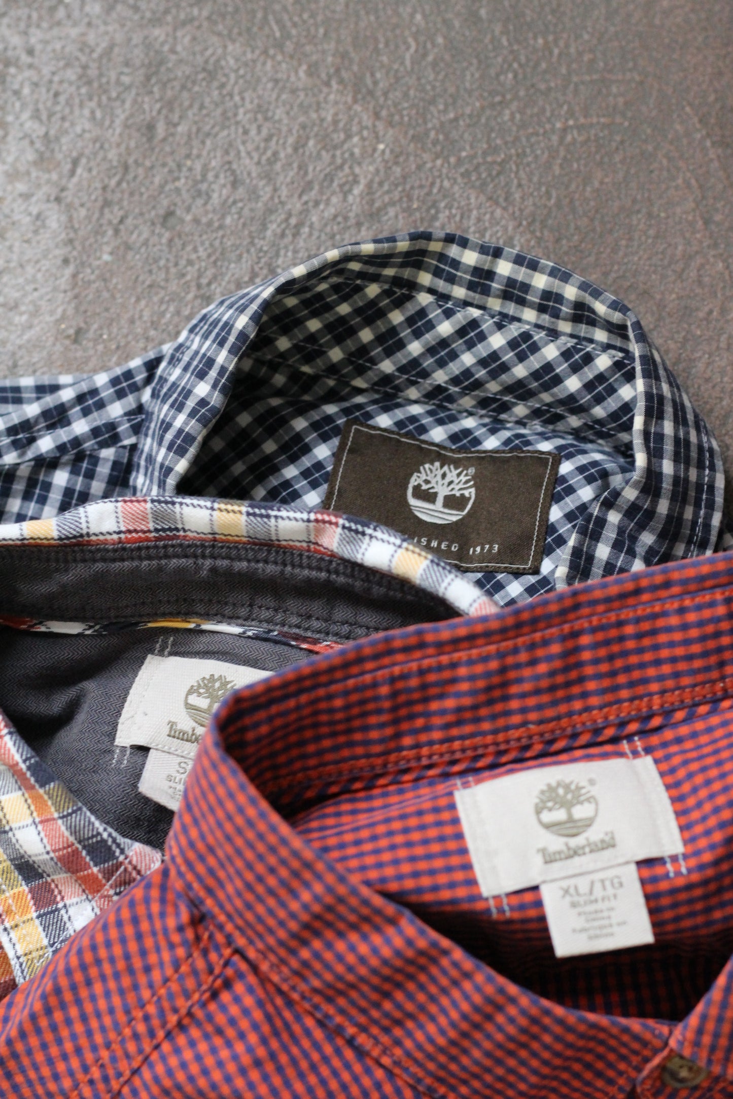 Timberland Check Long Sleeve Shirt x3点