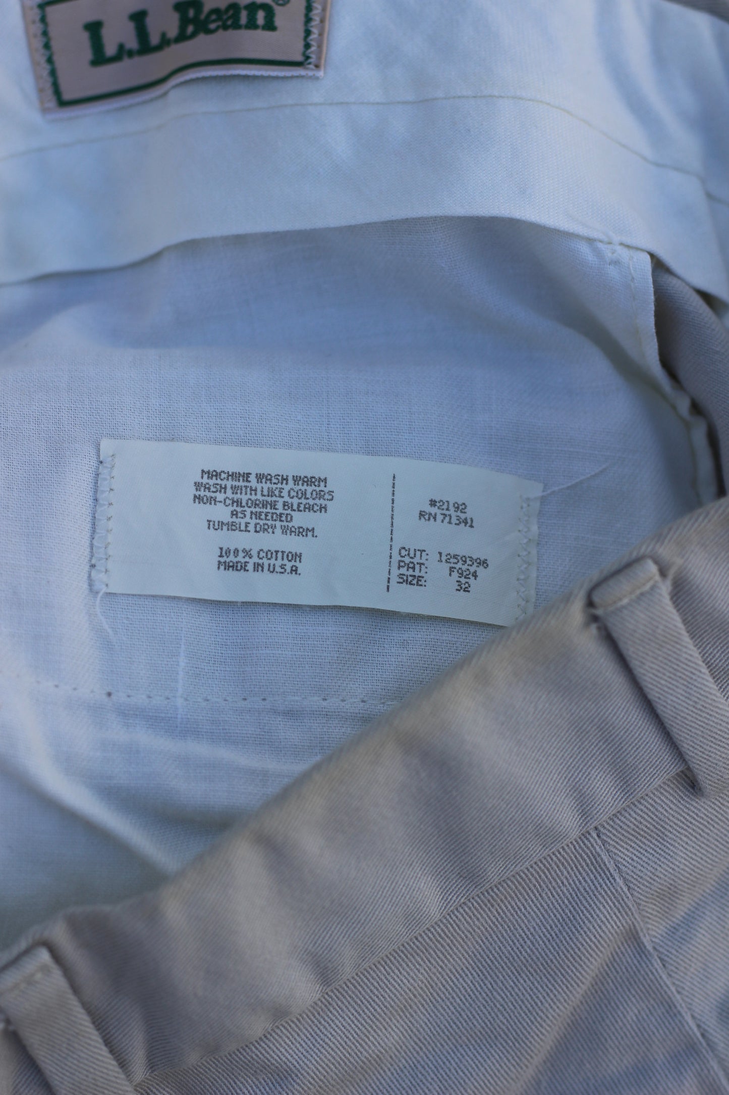 L.L.Bean Wide Bottoms x2点