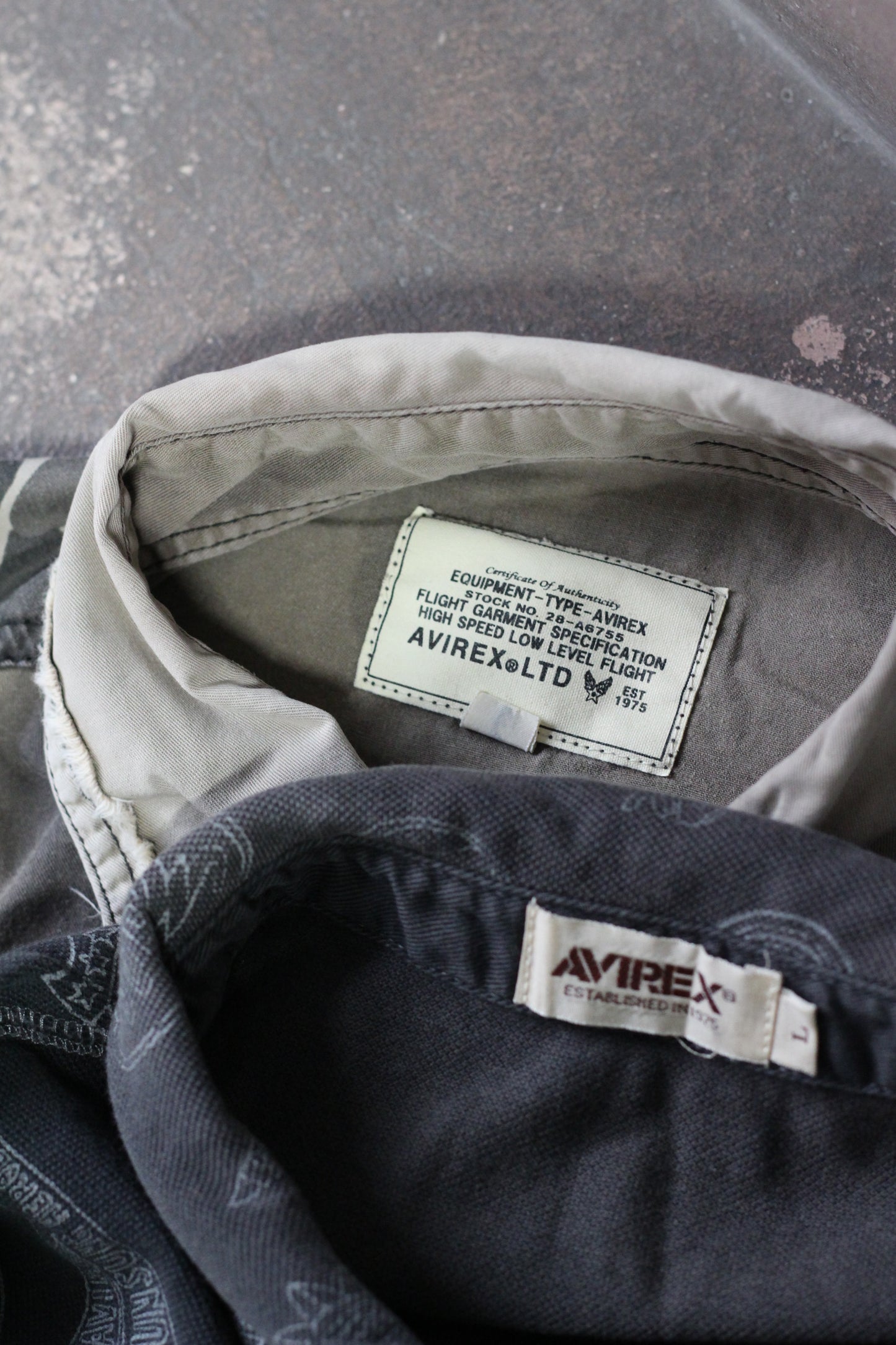 Avirex Y2K Style Short Sleeve Shirt x2点