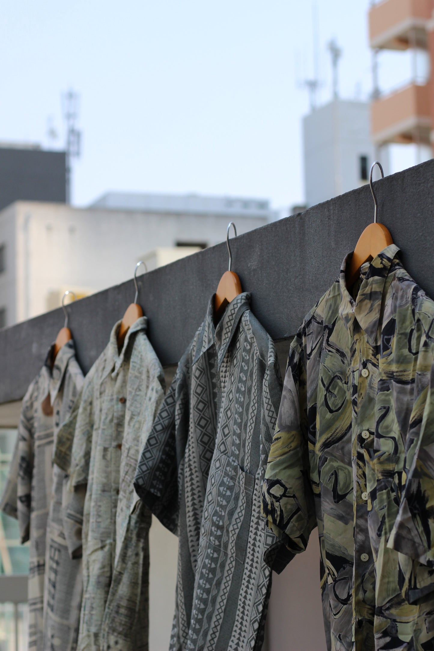 Men's Green Design Short Sleeve Shirt x13点