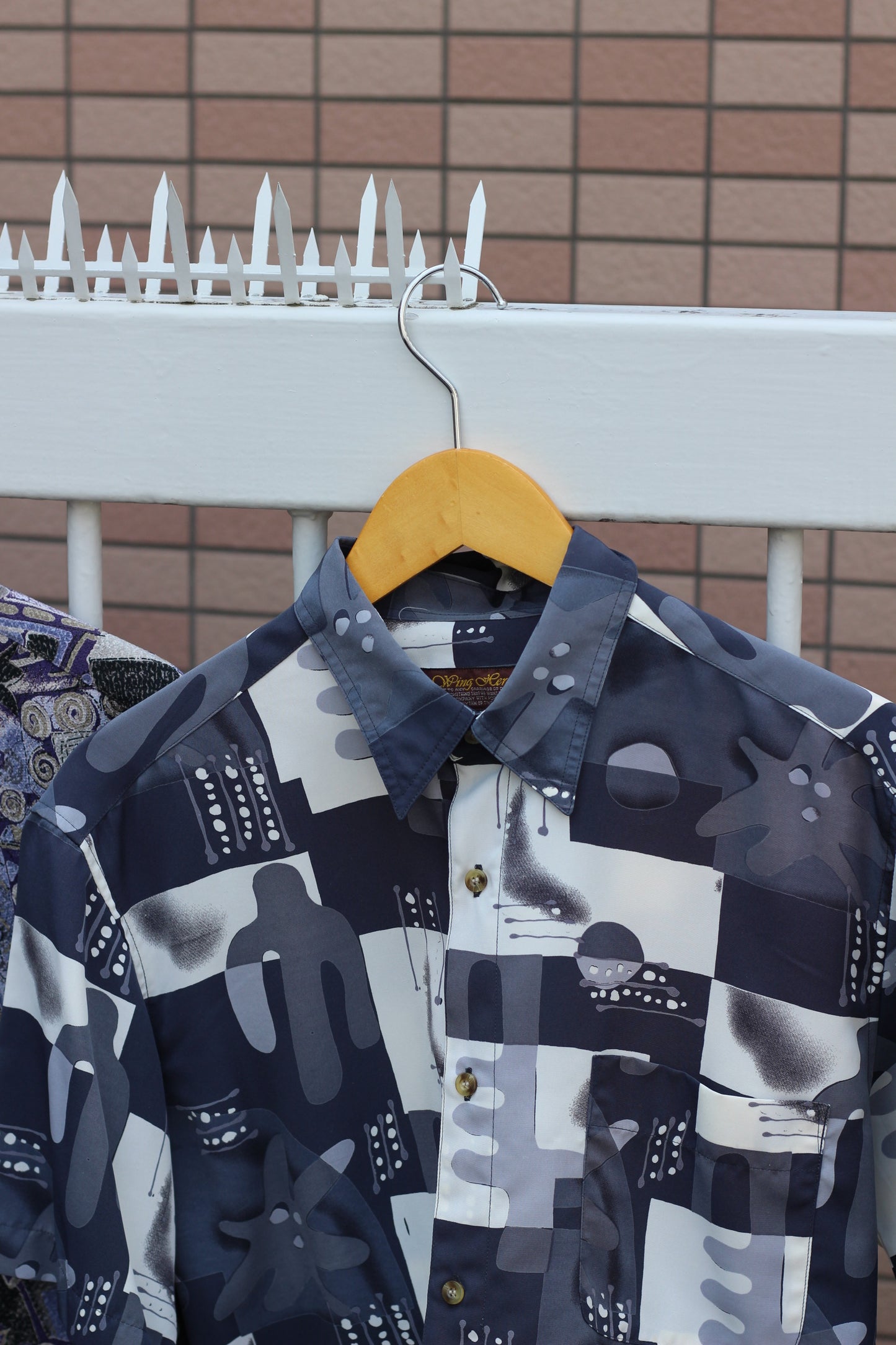 Men's Green Design Short Sleeve Shirt x13点