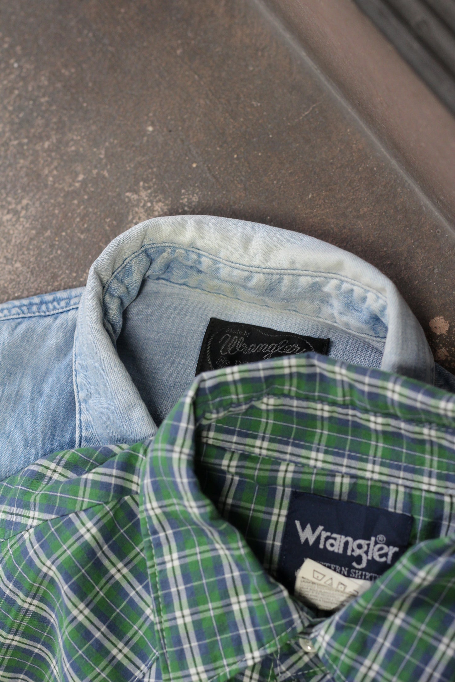 Old Wrangler Western Shirt x2点