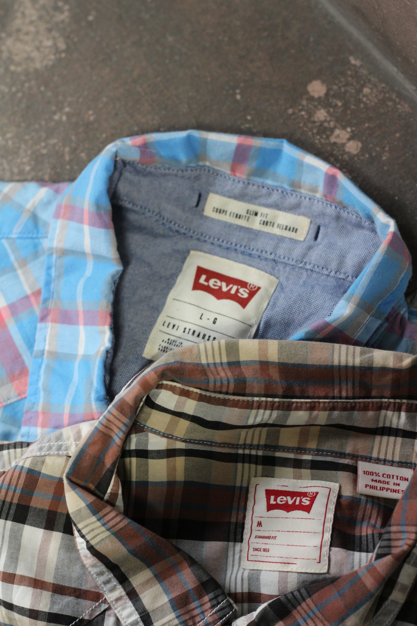 Levi's Check Short Sleeve Western Shirt x2点
