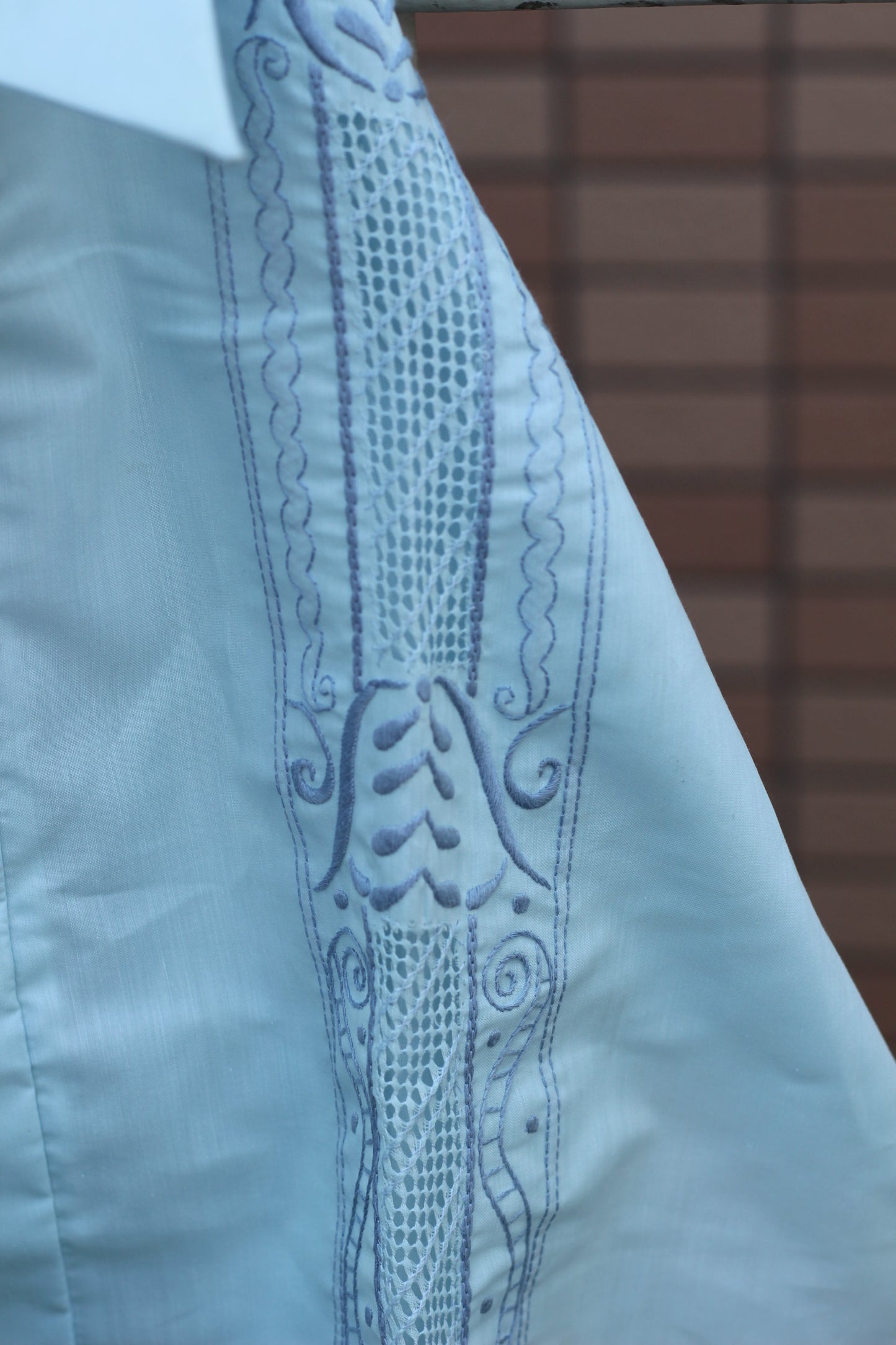 Men's Blue Design Short Sleeve Shirt x14点