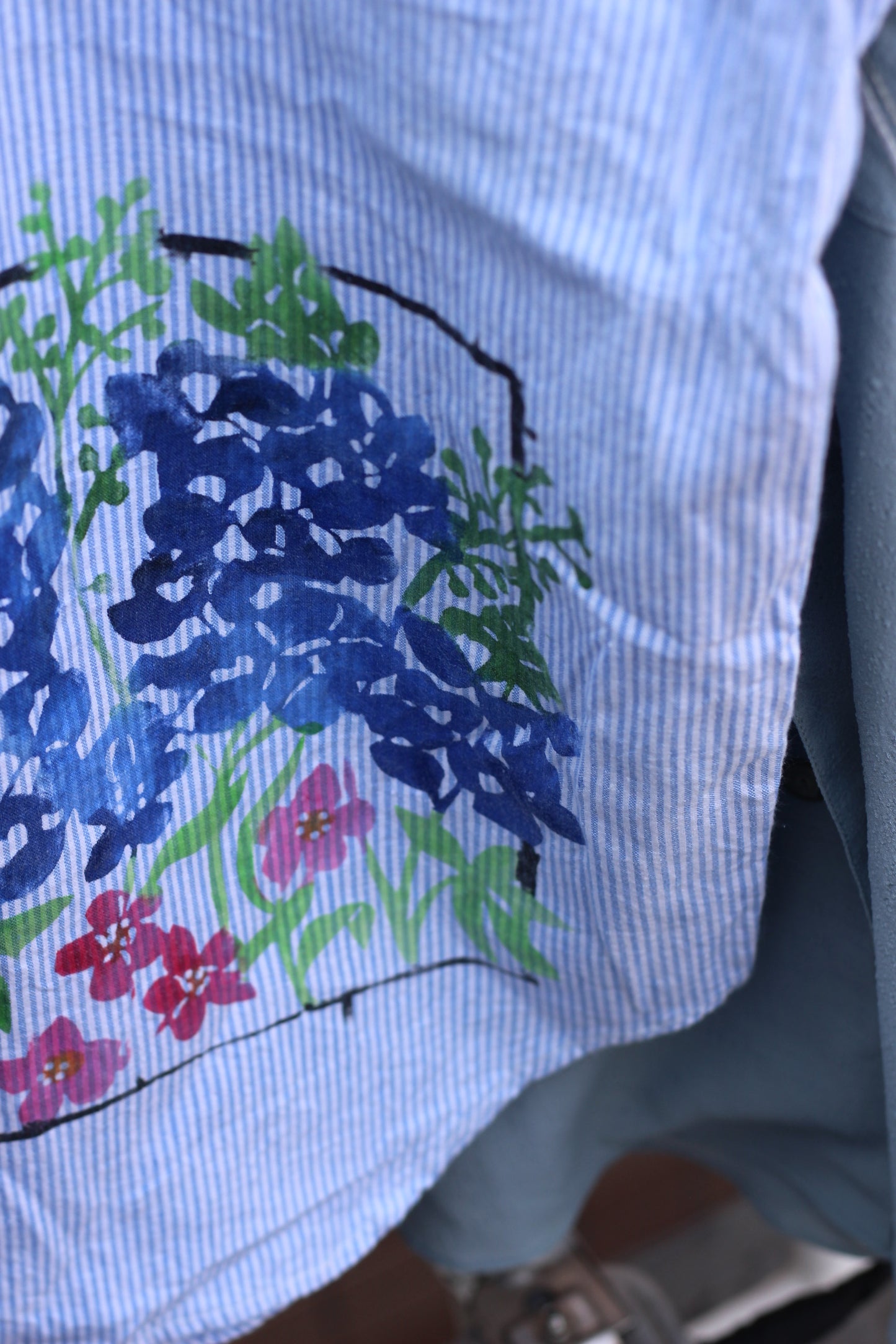 Men's Blue Design Short Sleeve Shirt x14点