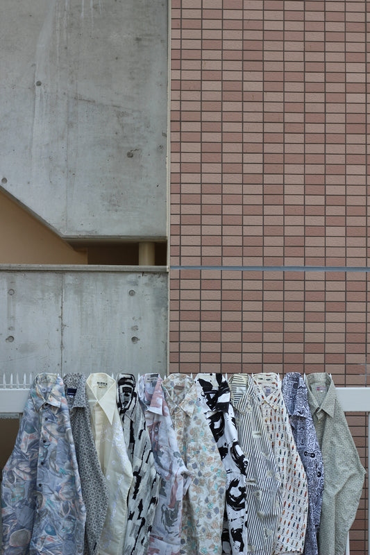 Men's White Design Short Sleeve Shirt x11点