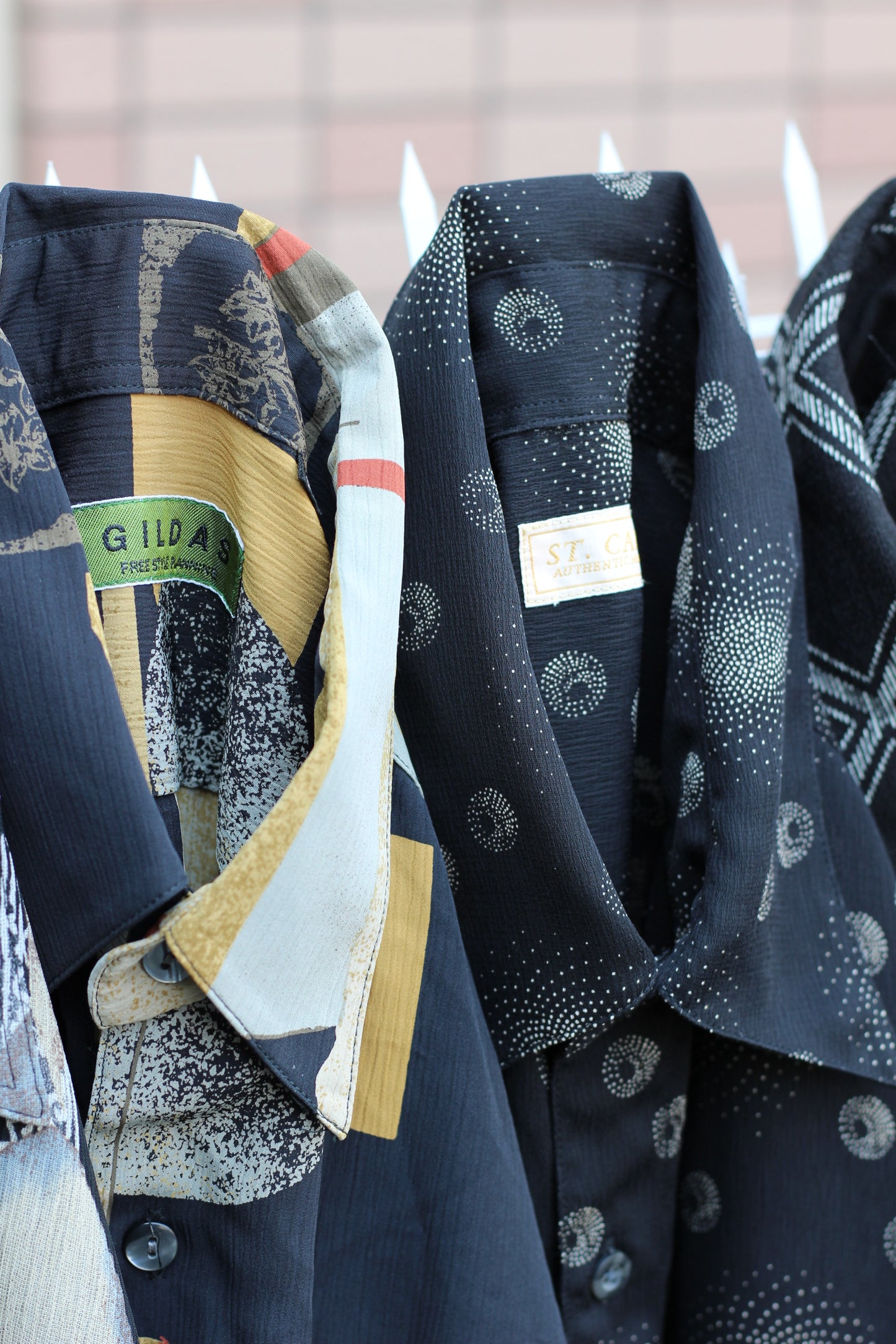 Men's Black Design Short Sleeve Shirt x12点