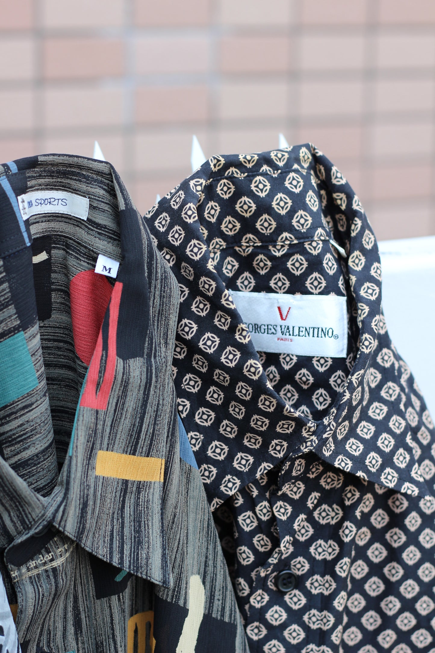 Men's Black Design Short Sleeve Shirt x12点