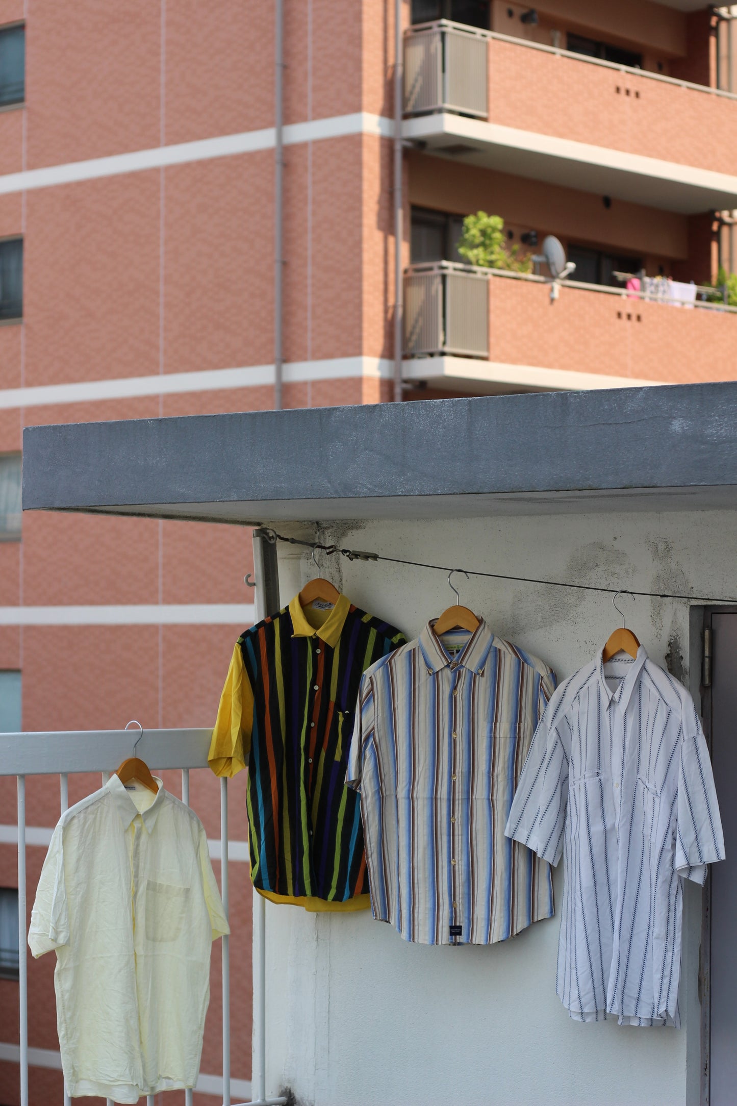Men's Euro Vintage Short Sleeve Shirt x4点