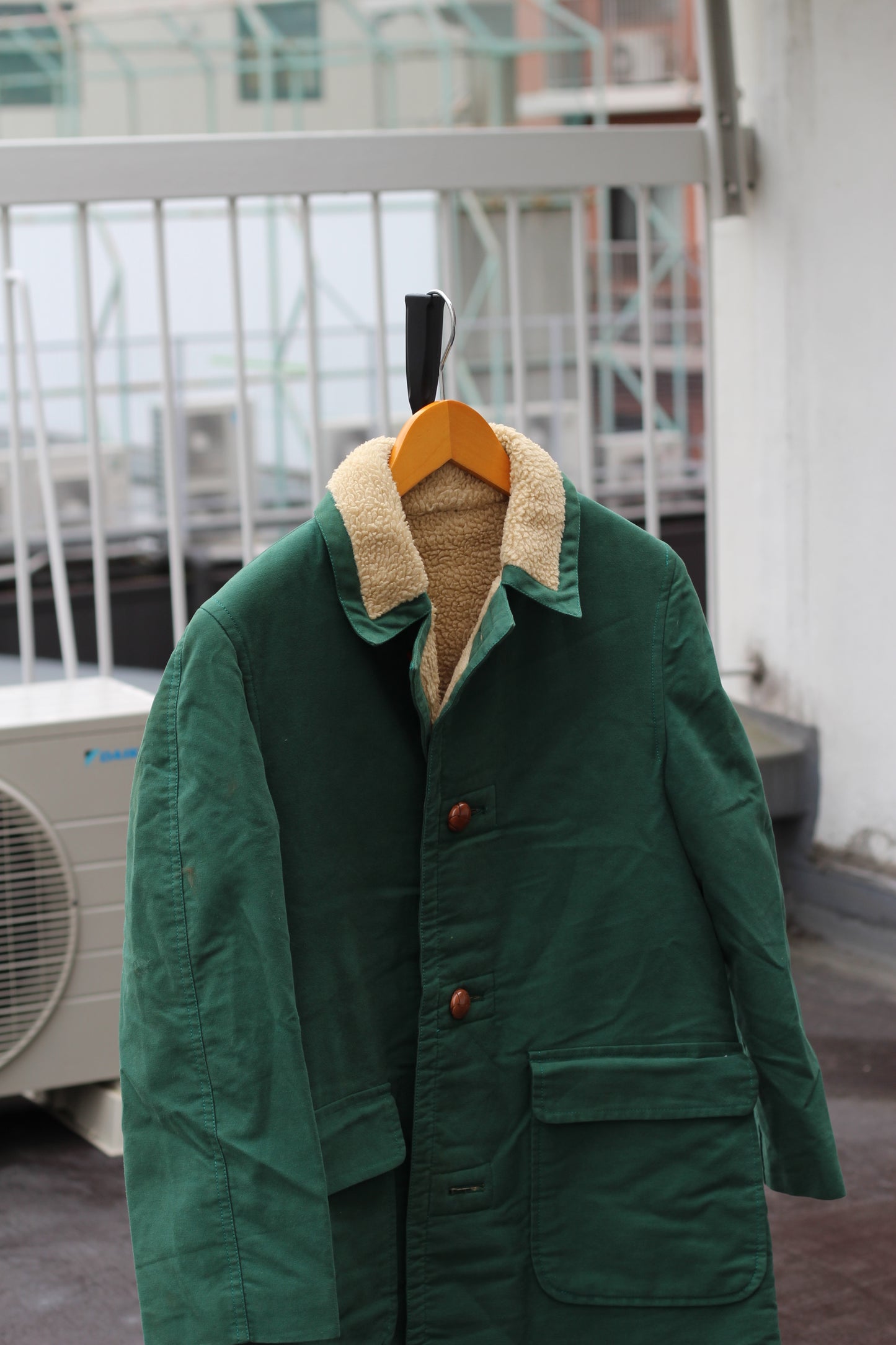 Men's Vintage Boa Ranch Coat x3点