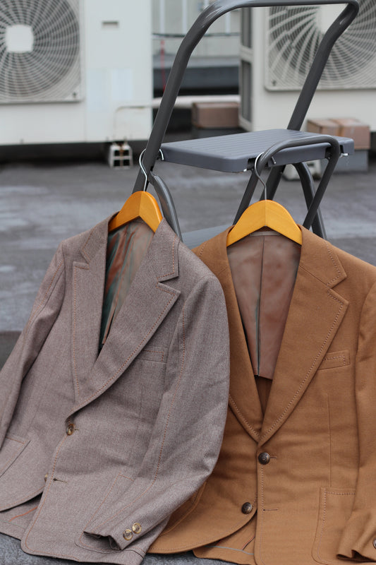 70's80's Vintage Wool Tailored Jacket x2点