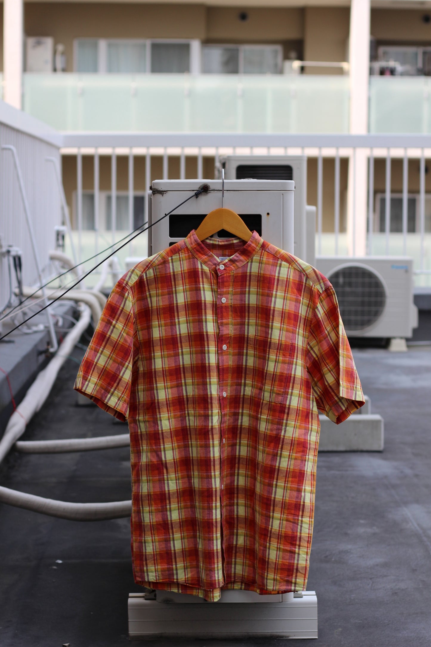 Men's Design Stand Collar Short Sleeve Shirt x10点
