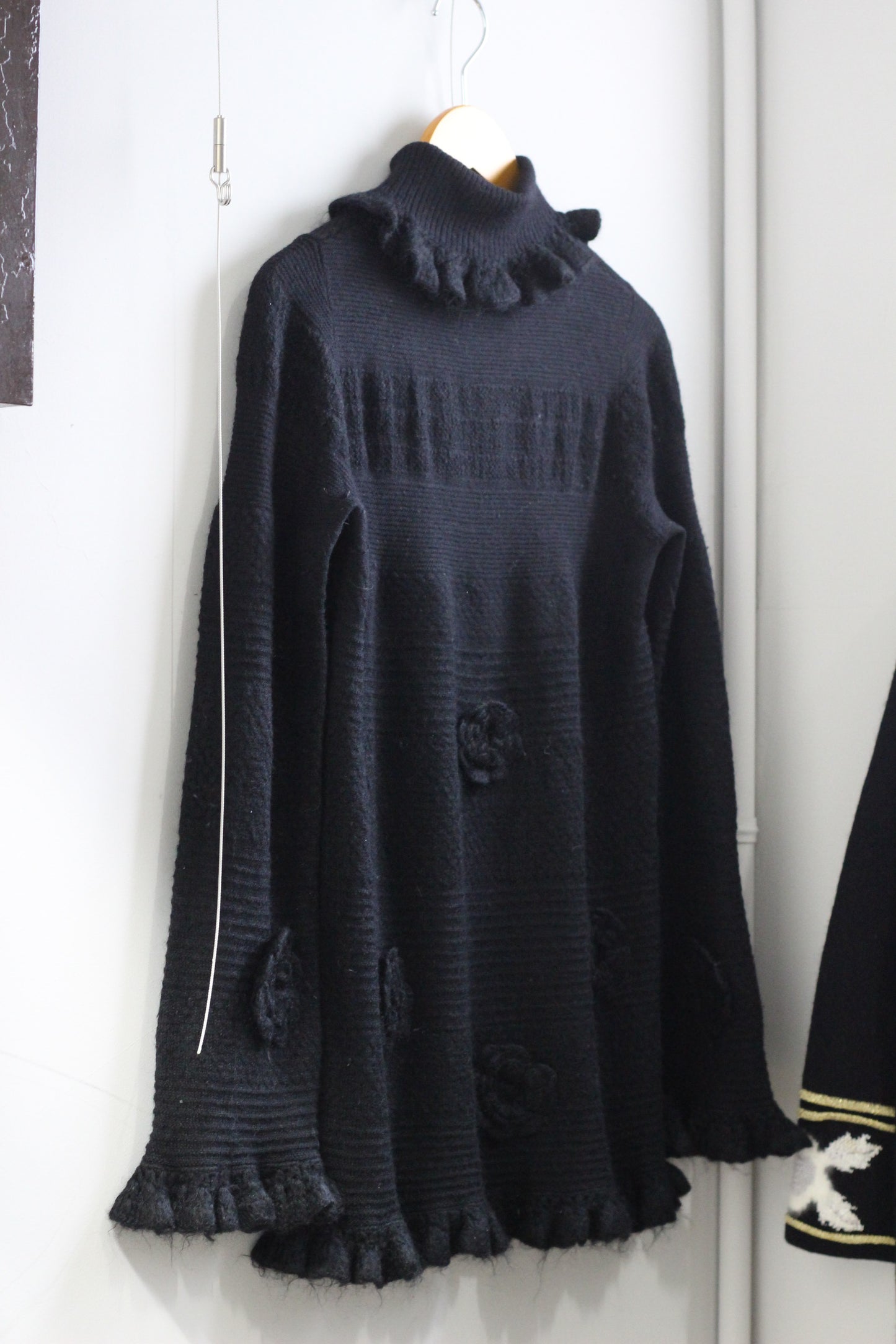 Vintage Black Design Knit x3点