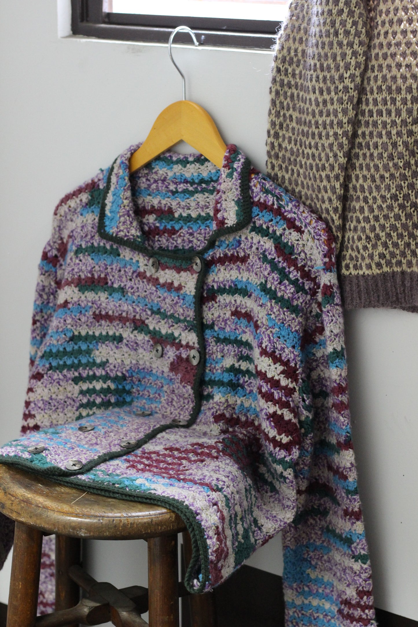 Vintage Design Cardigan x2点