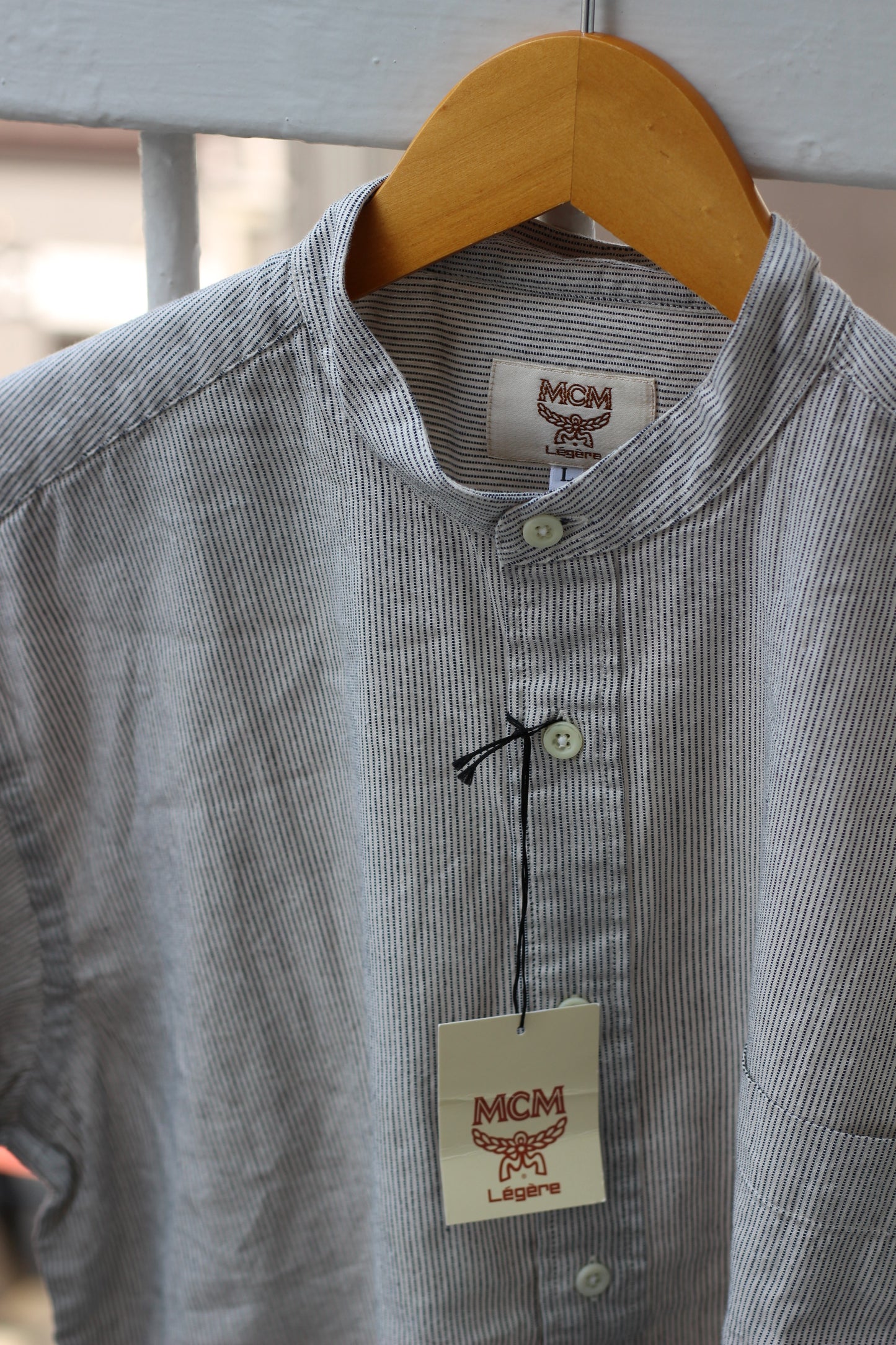 Men's Basic Design Stand Collar Short Sleeve Shirt x10点