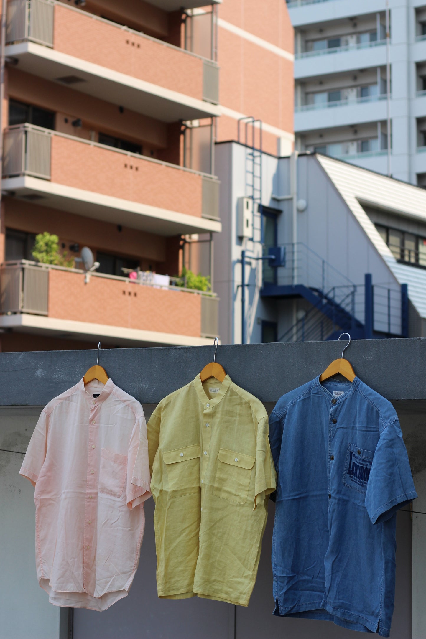 Men's Basic Design Stand Collar Short Sleeve Shirt x10点