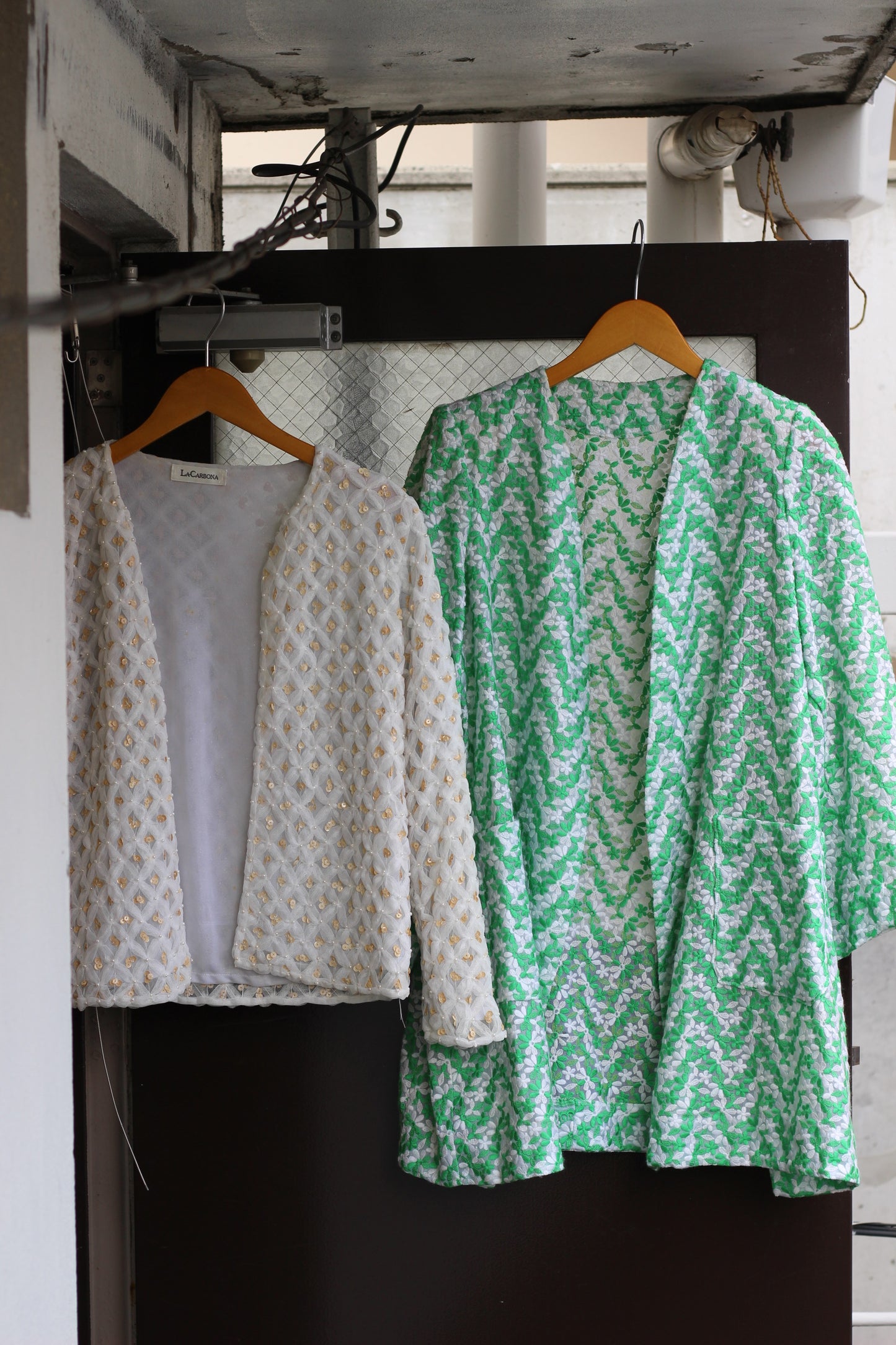 Vintage Flower Lace Jacket x2点