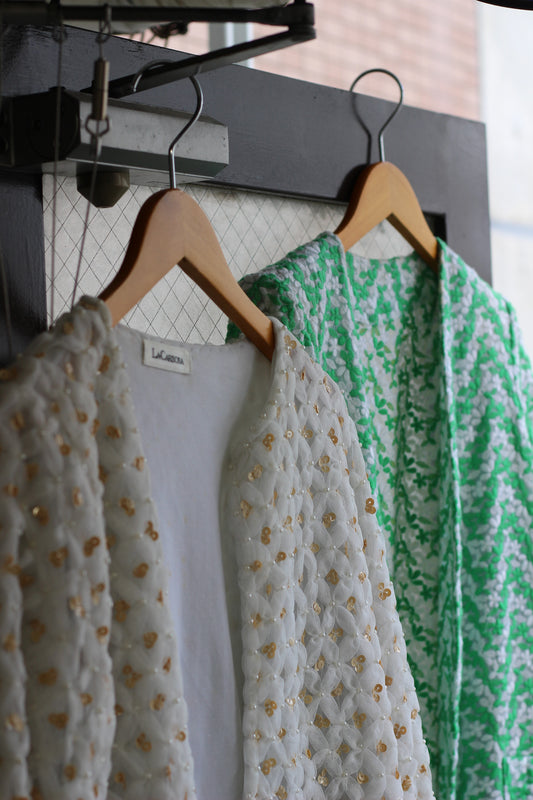 Vintage Flower Lace Jacket x2点