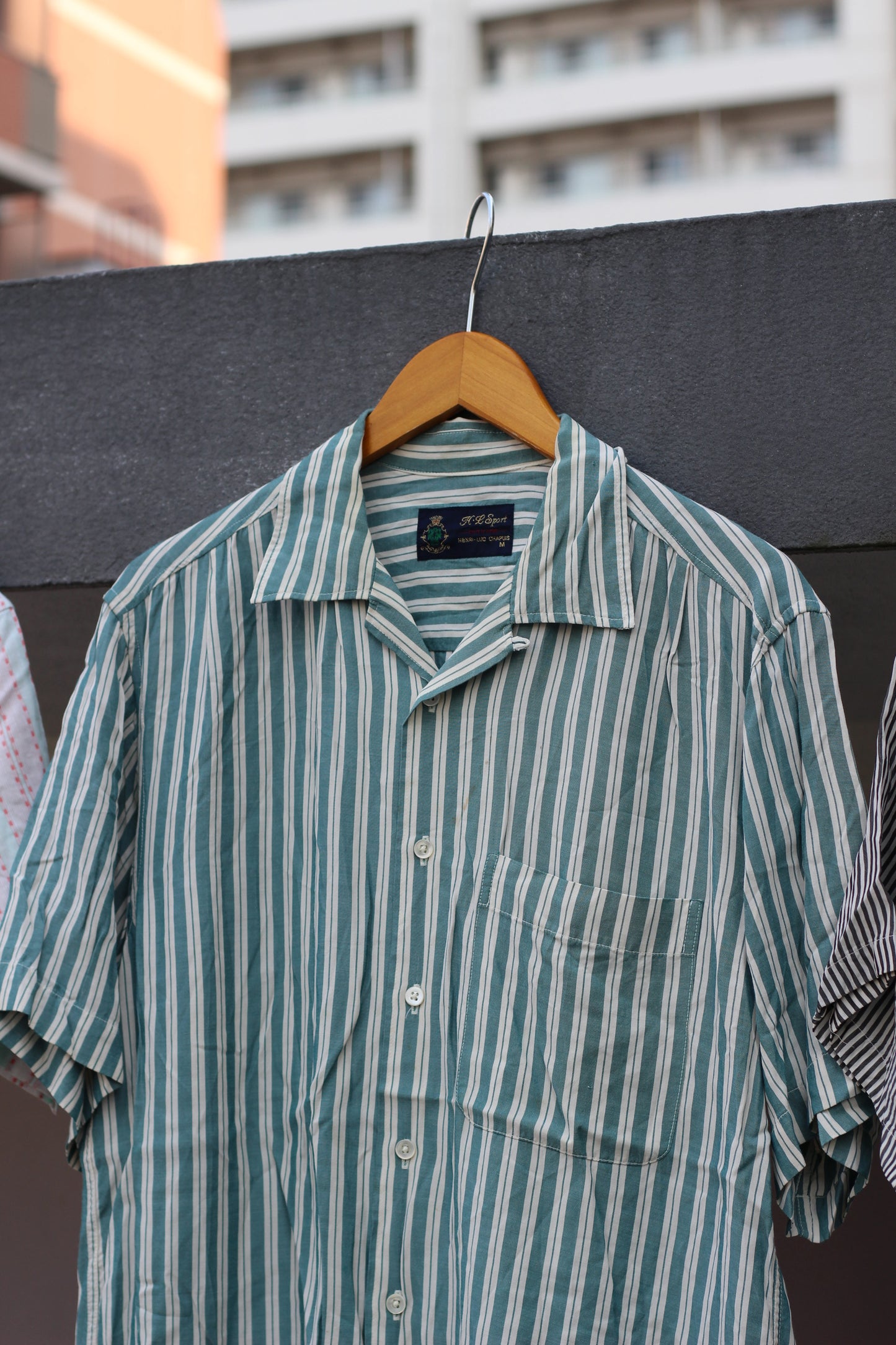 Men's Design Rayon Short Sleeve Shirt x13点