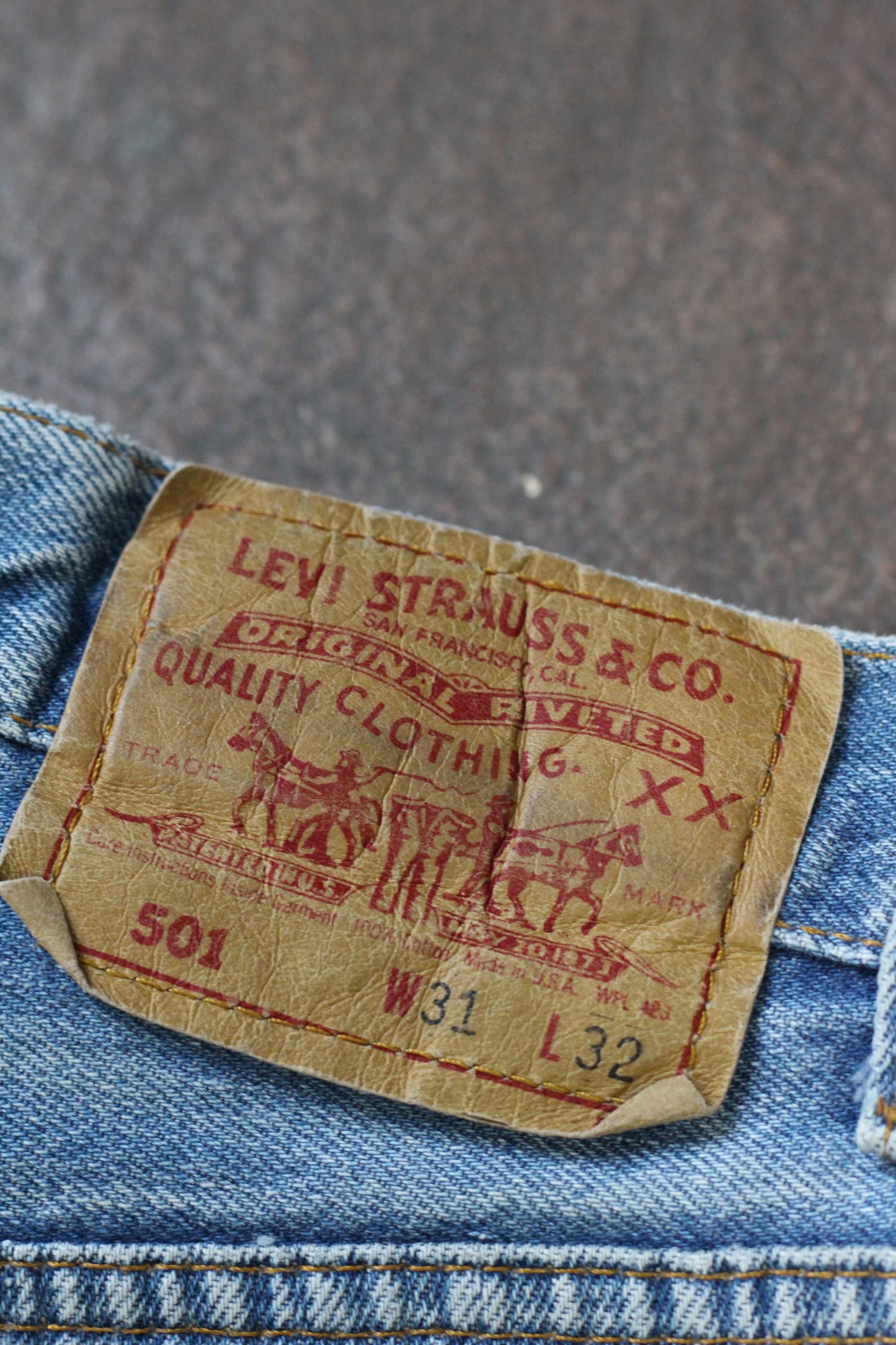 90's Made In USA Levi's 501 Denim Shorts x2点