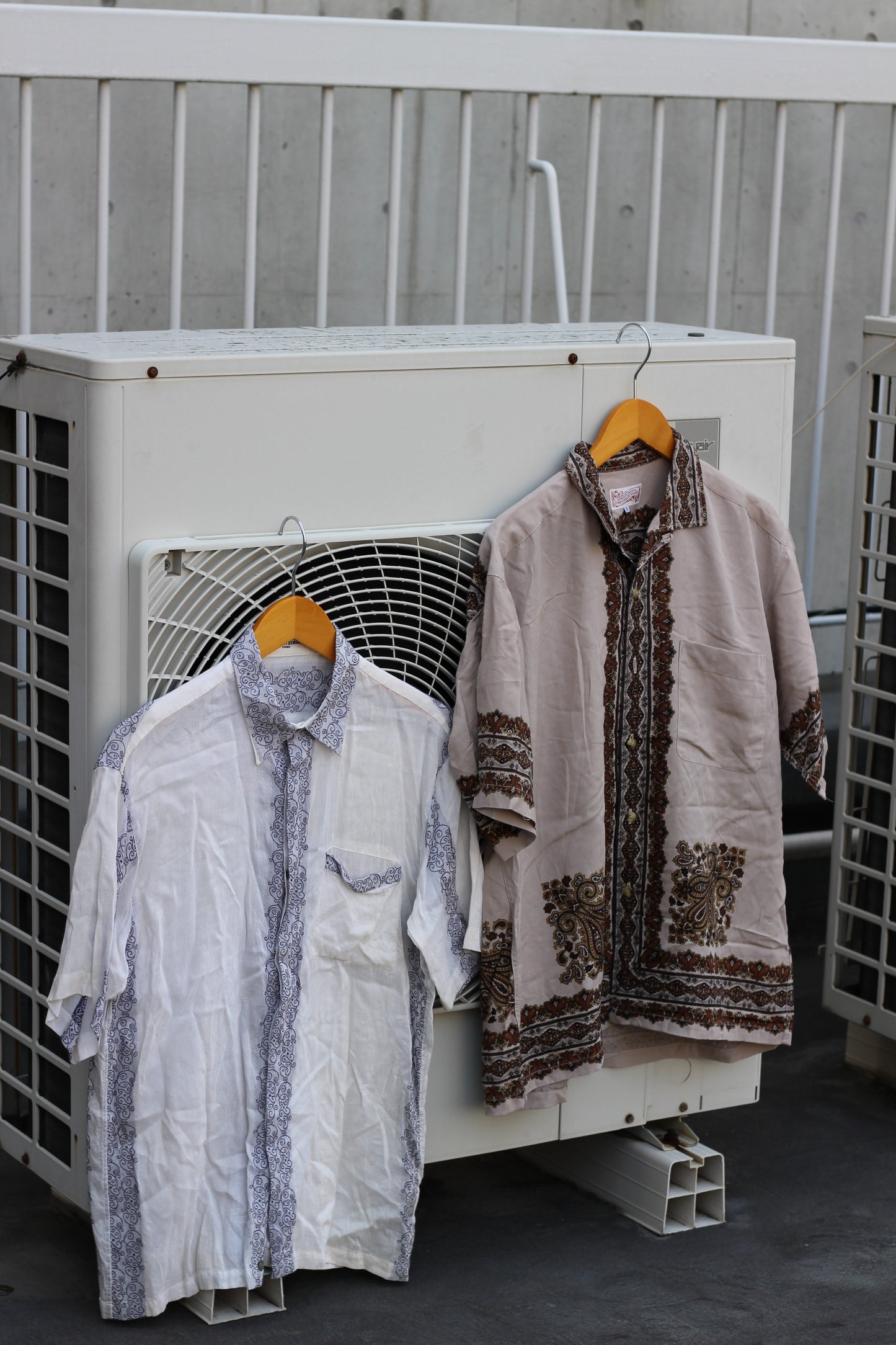 Men's Design Rayon Short Sleeve Shirt x13点